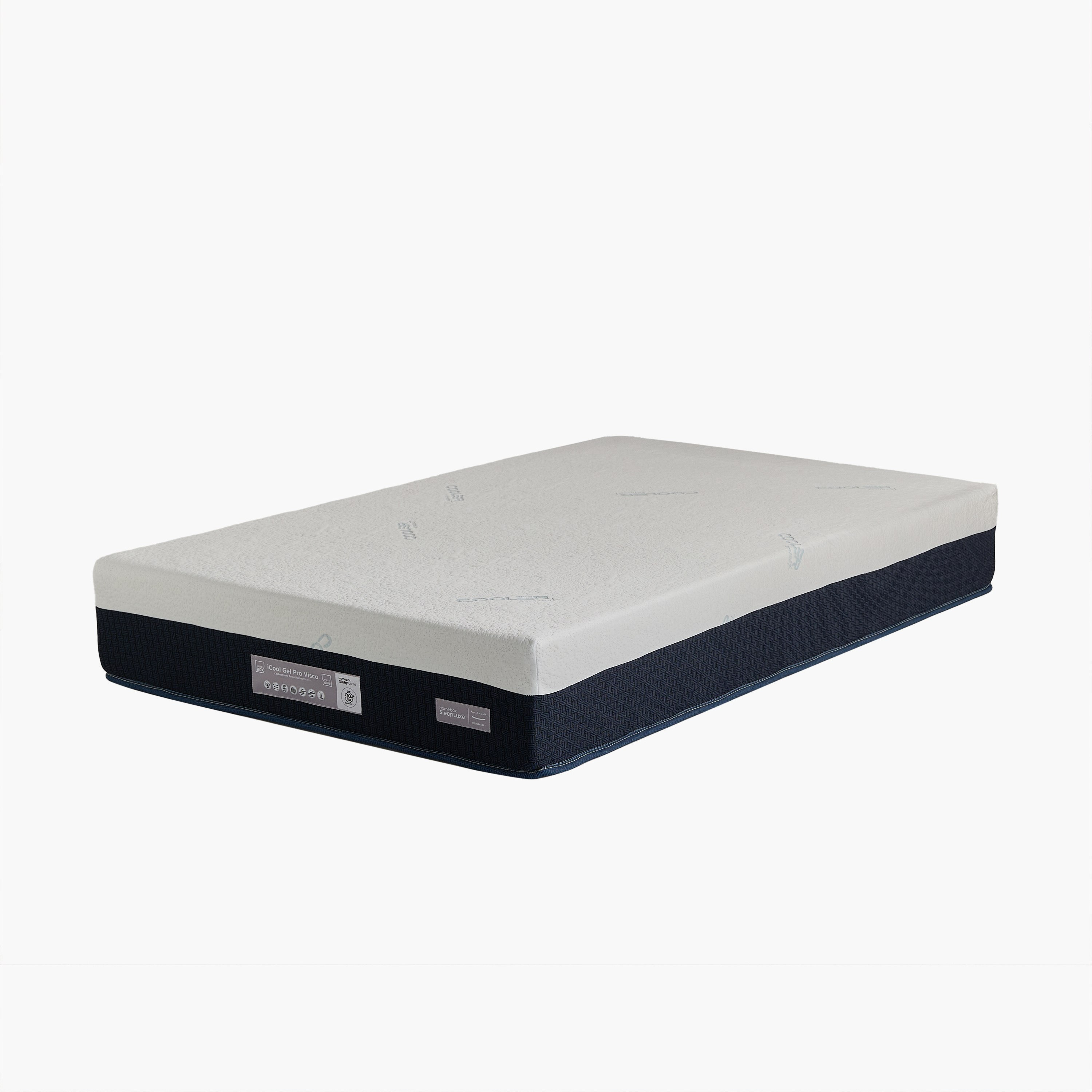iSleep Luxe iCool Gel Pro Visco Memory Foam Medium Soft Pocket Spring Queen Mattress-160x200x25 cm-hbxbedroom-mattresses-queen-image-11