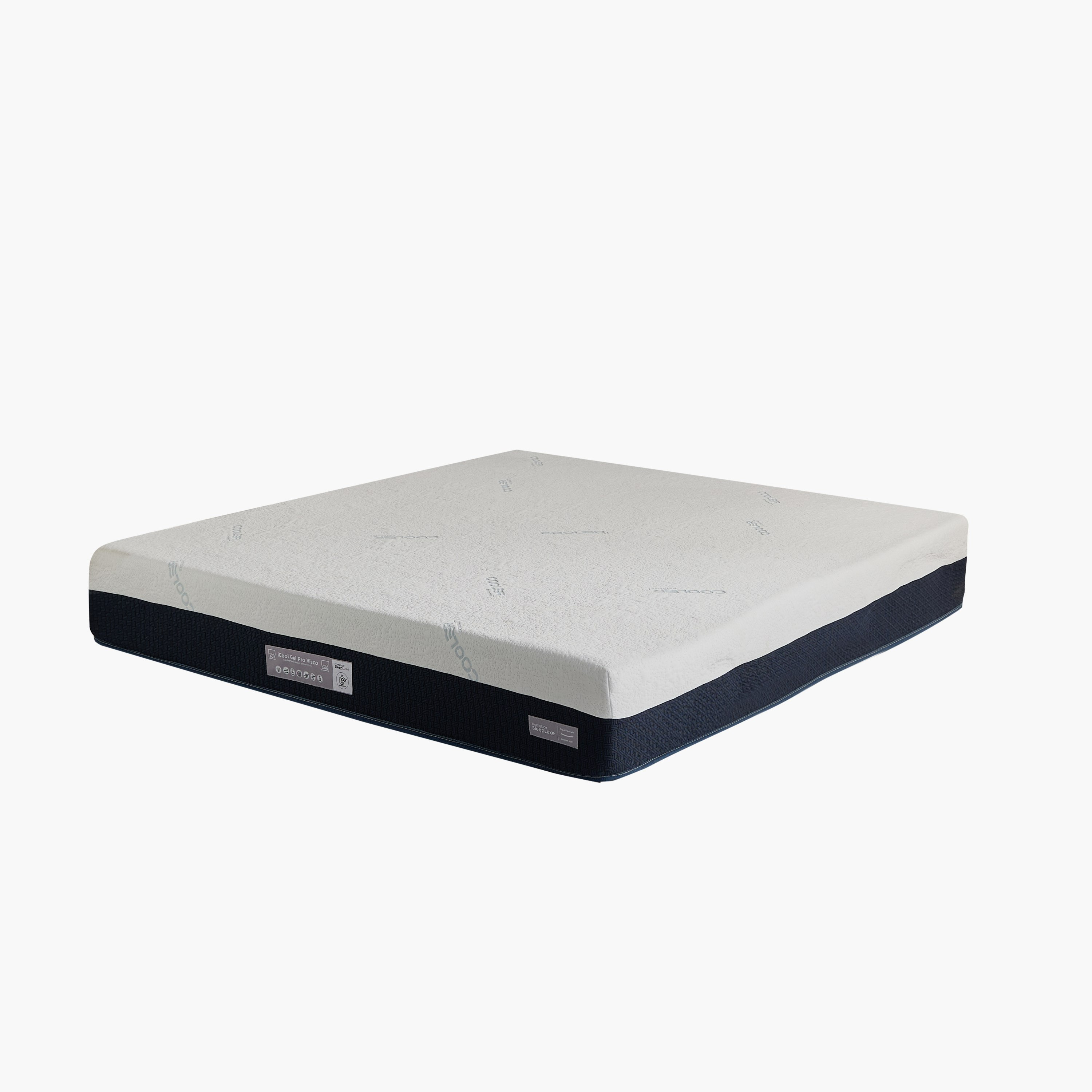 iSleep Luxe iCool Gel Pro Visco Memory Foam Medium Soft Pocket Spring King Mattress - 180x200x25 cm-hbxfurniture-mattresses-king-image-10