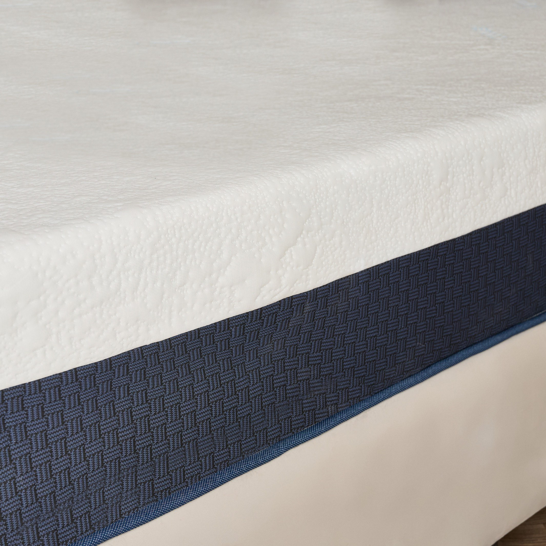 iSleep Luxe iCool Gel Pro Visco Memory Foam Medium Soft Pocket Spring King Mattress - 180x200x25 cm-hbxfurniture-mattresses-king-image-7