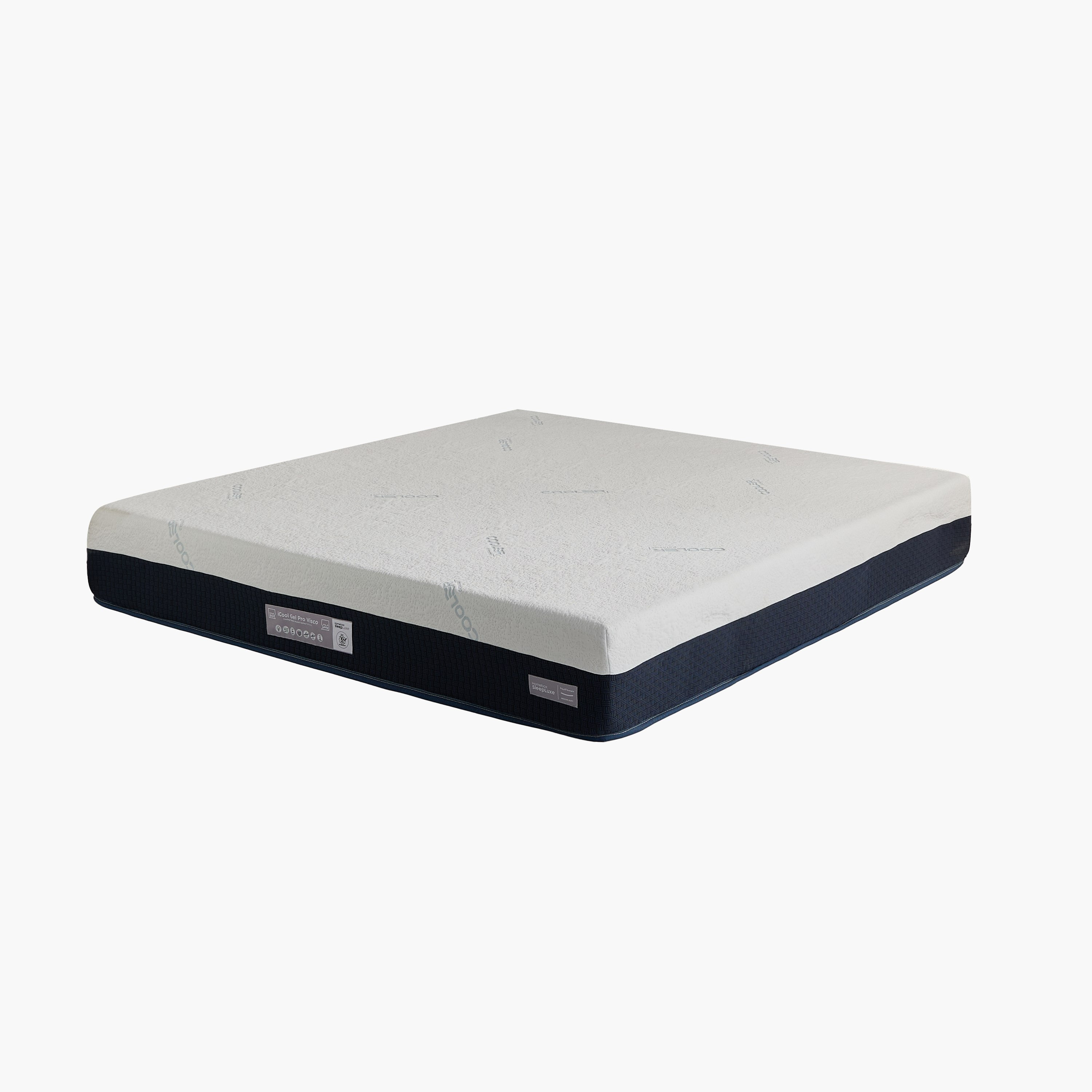 iSleepLuxe iCoolGel Pro Visco Memory Foam Medium Soft Pocket Spring Super King Mattress-200x200x25cm-hbxfurniture-mattresses-superking-image-2