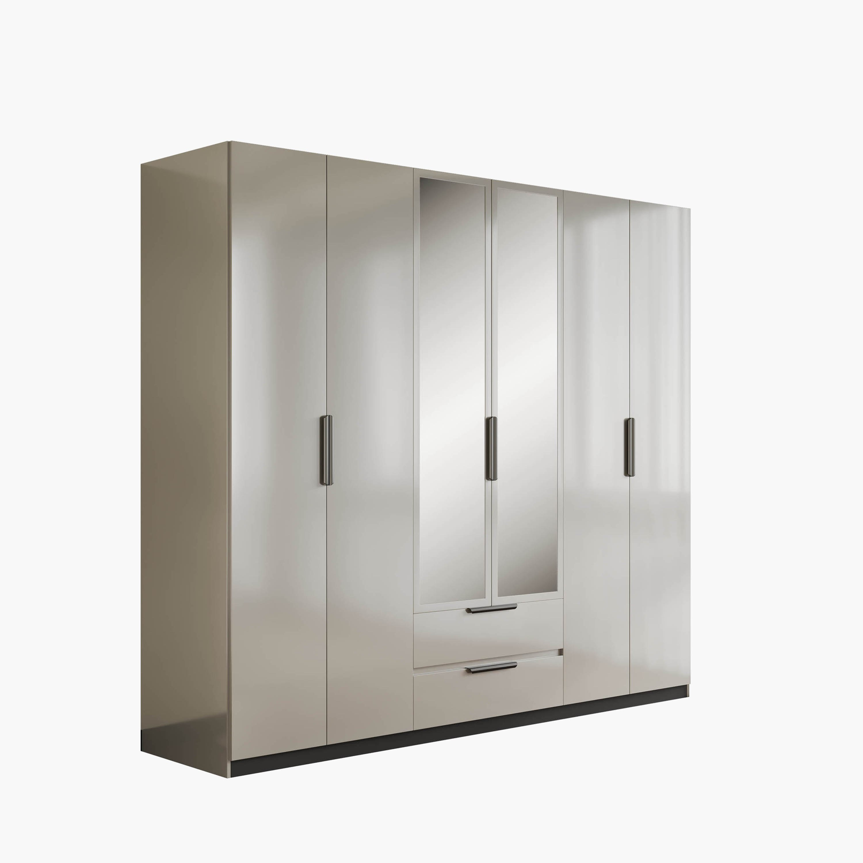 خزانة 6 أبواب ودرجين مع 2 مرآة من لينتون-hbxfurniture-wardrobes-image-6