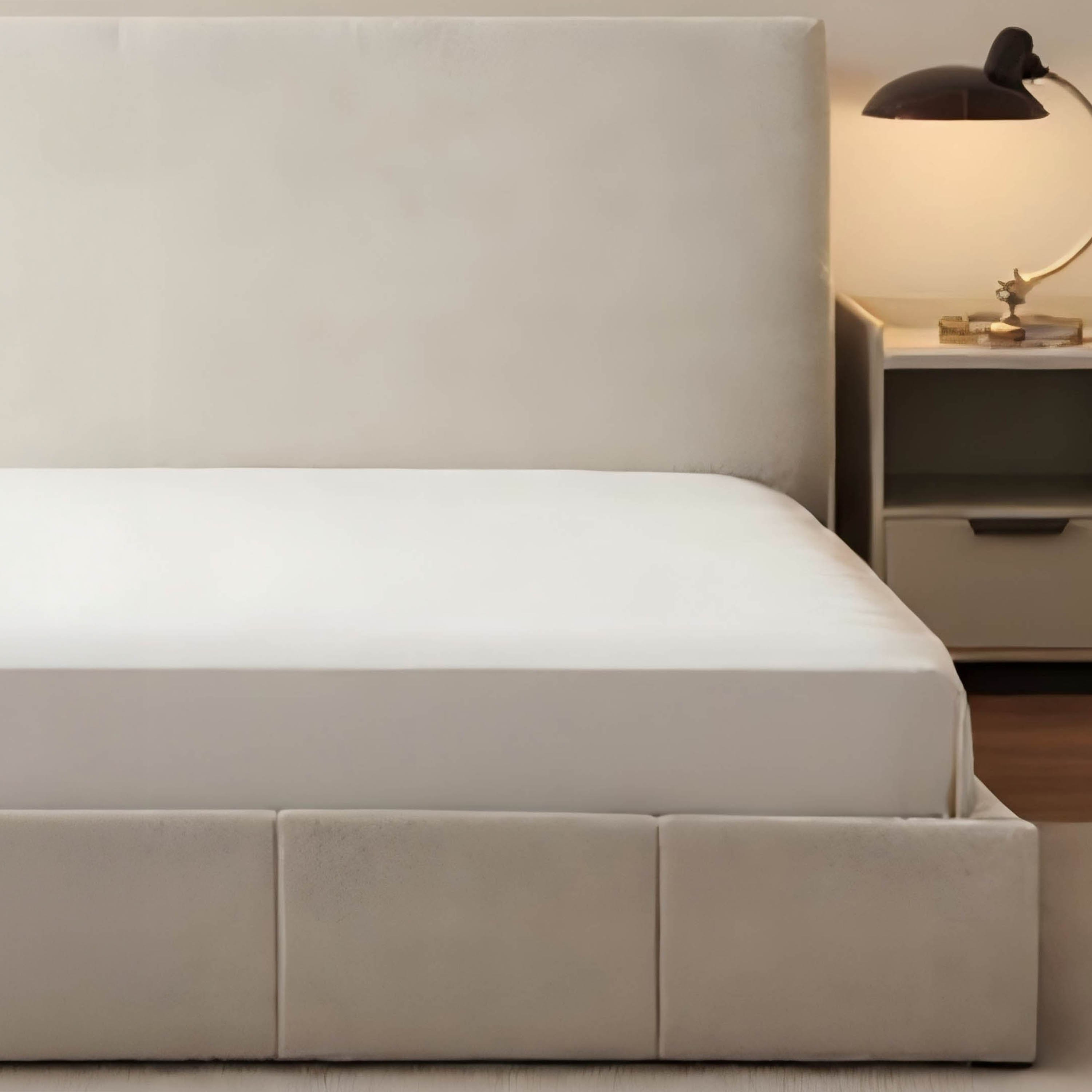 طقم غرفة نوم كينج منجد بسطح حجر ملبد 5 قطع من لينتون - 180x200 سم-hbxbedroom-bedsandbedsets-bedroomsets-king-image-12