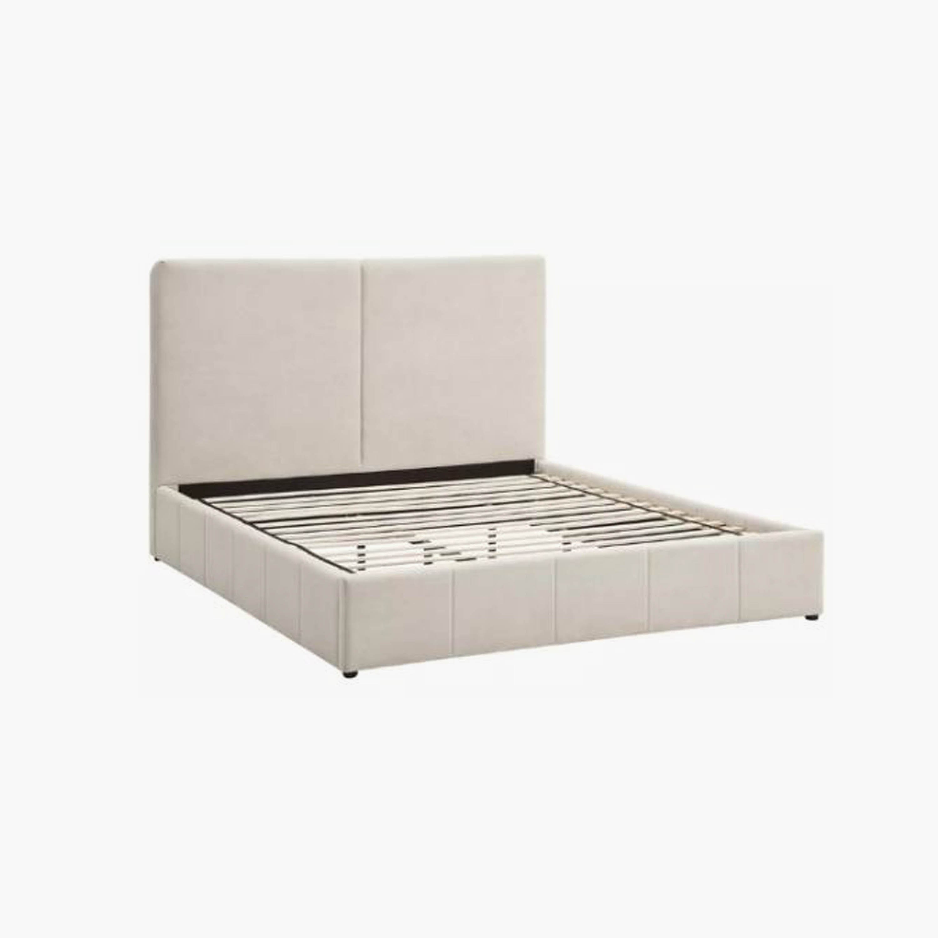 طقم غرفة نوم كينج منجد بسطح حجر ملبد 5 قطع من لينتون - 180x200 سم-hbxbedroom-bedsandbedsets-bedroomsets-king-image-17