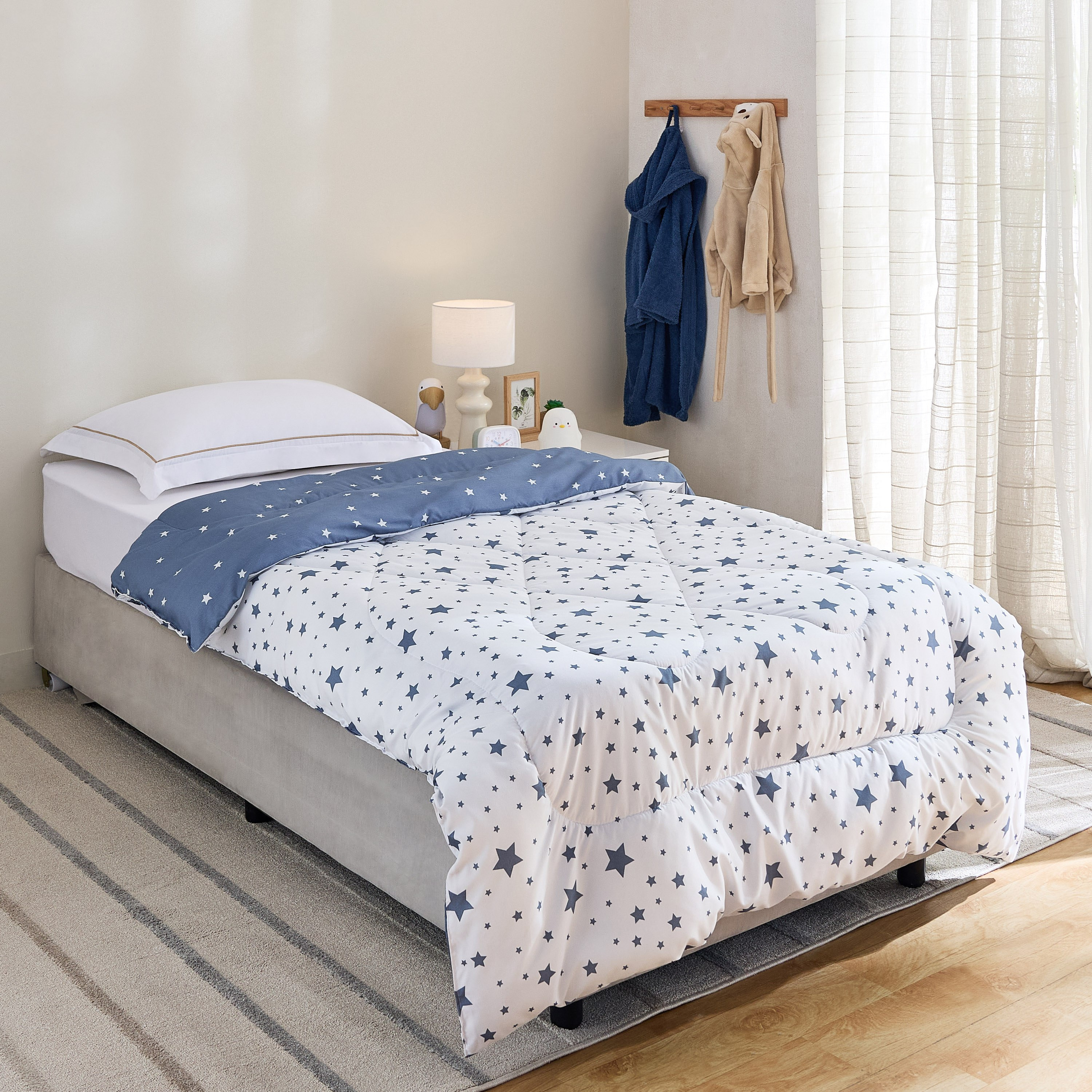 Nora Stera Microfibre Single Comforter - 135x220 cm-hbxhomeware-hbxbedroom-image-5
