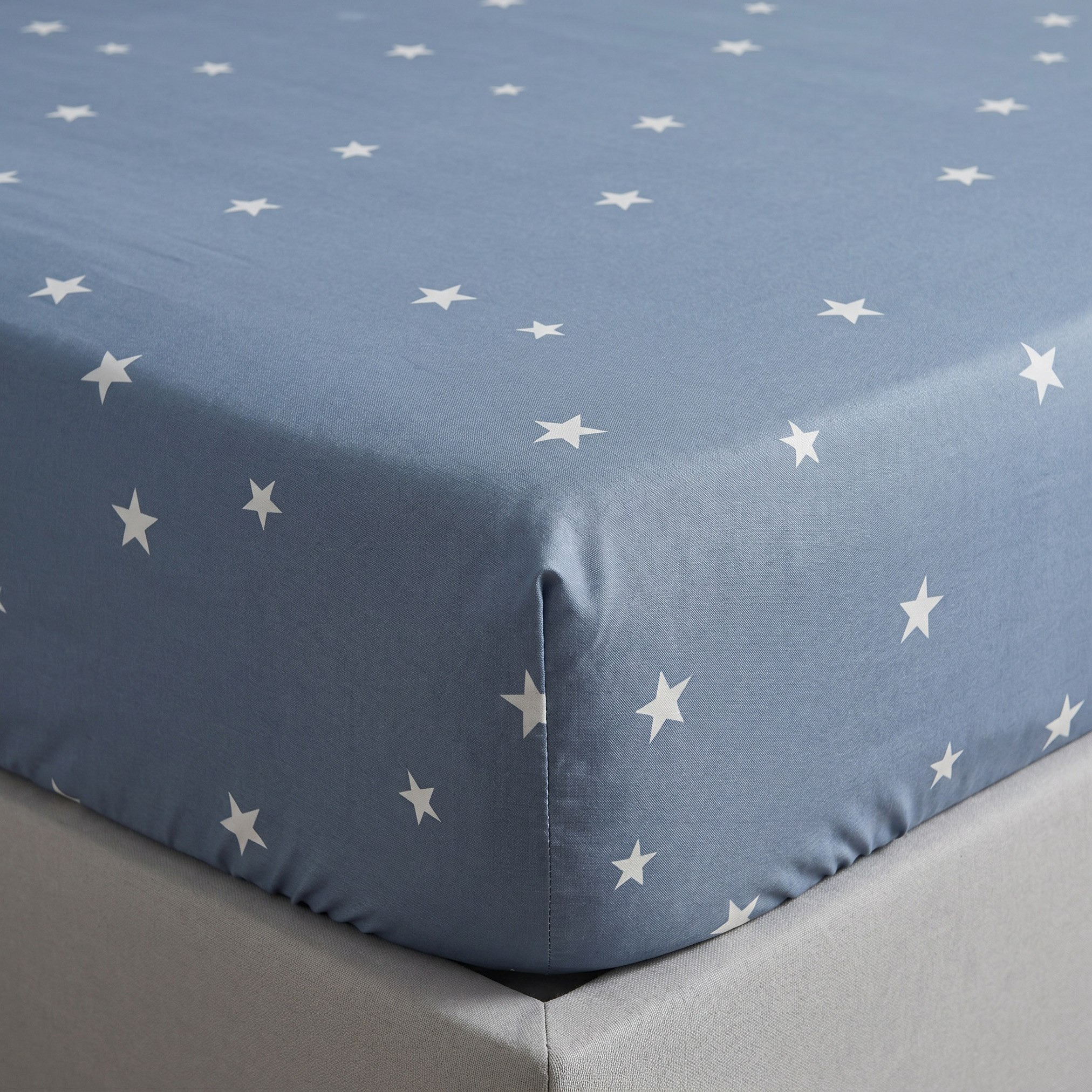 شرشف مطاطي فردي من الألياف الدقيقة ستيرا من نورا - 90x190+25 سم-hbxhomeware-bedding-fittedsheets-image-1