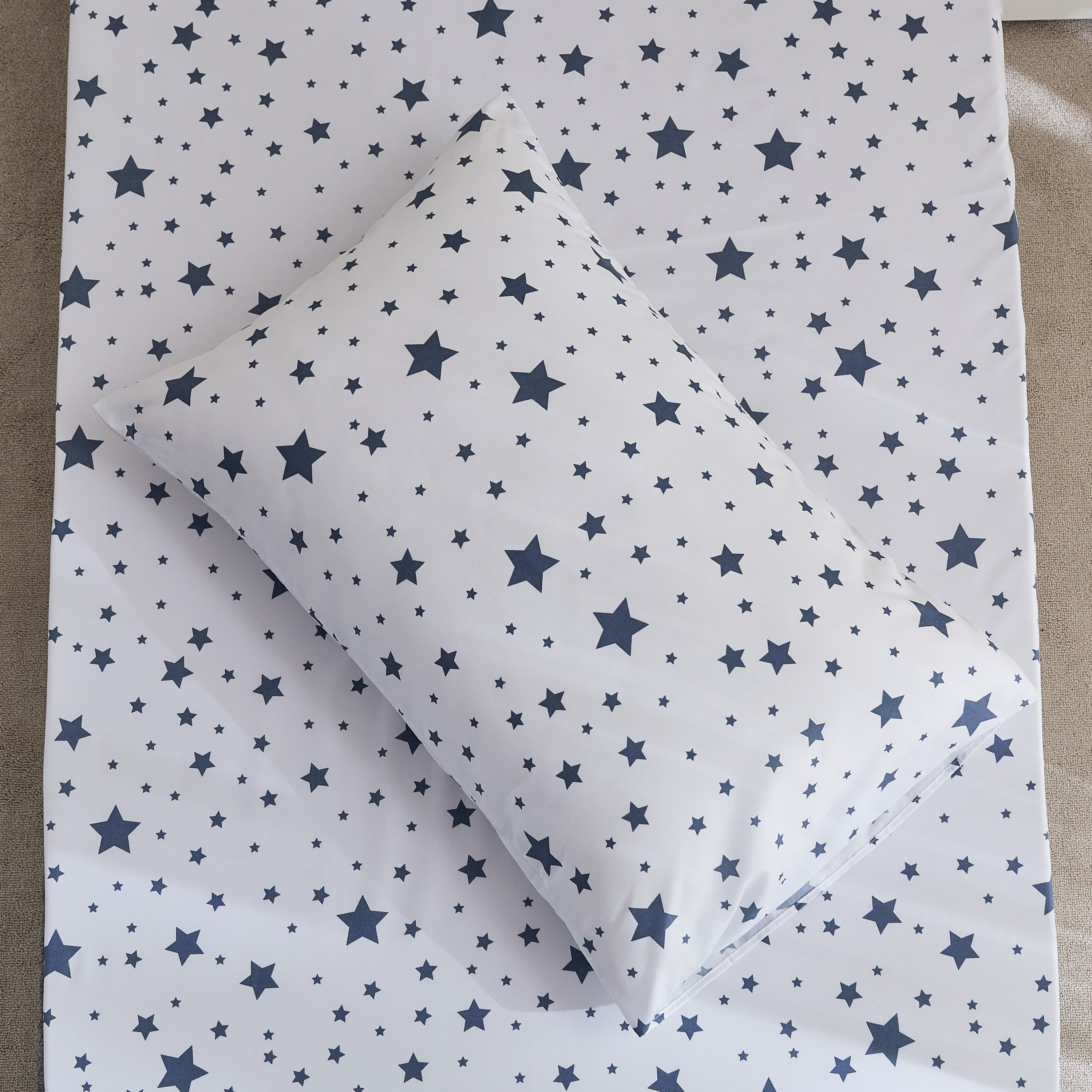 Nora Stera Microfibre Single Flat Sheet with Pillow Cover - 160x240 cm and 50x75 cm-hbxhomeware-hbxbedroom-image-5