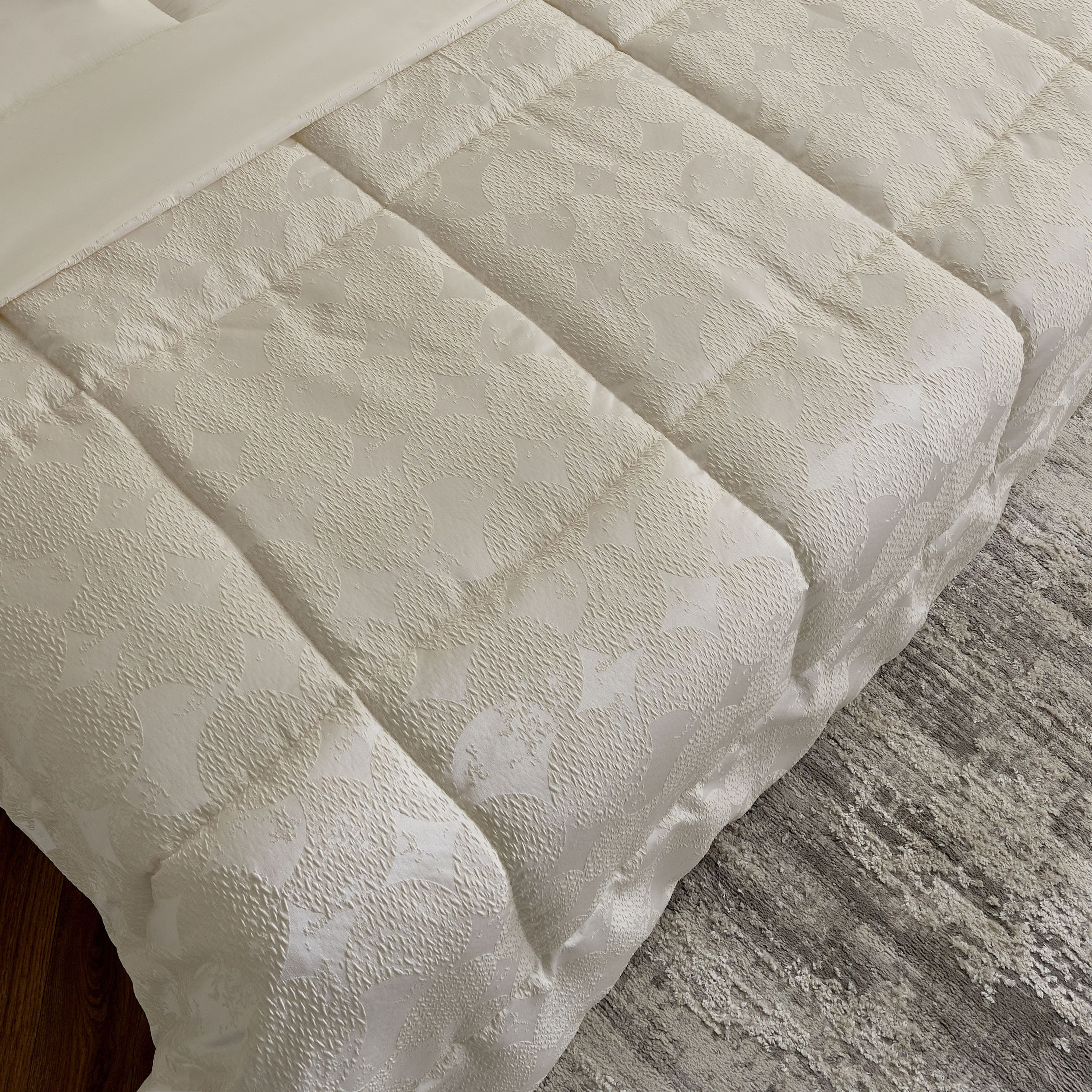 طقم لحاف جاكار سوبر كينج 10 قطع سيركل من أرتيسان ديلوكس - 240×260 سم-hbxhomeware-hbxbedroom-image-4