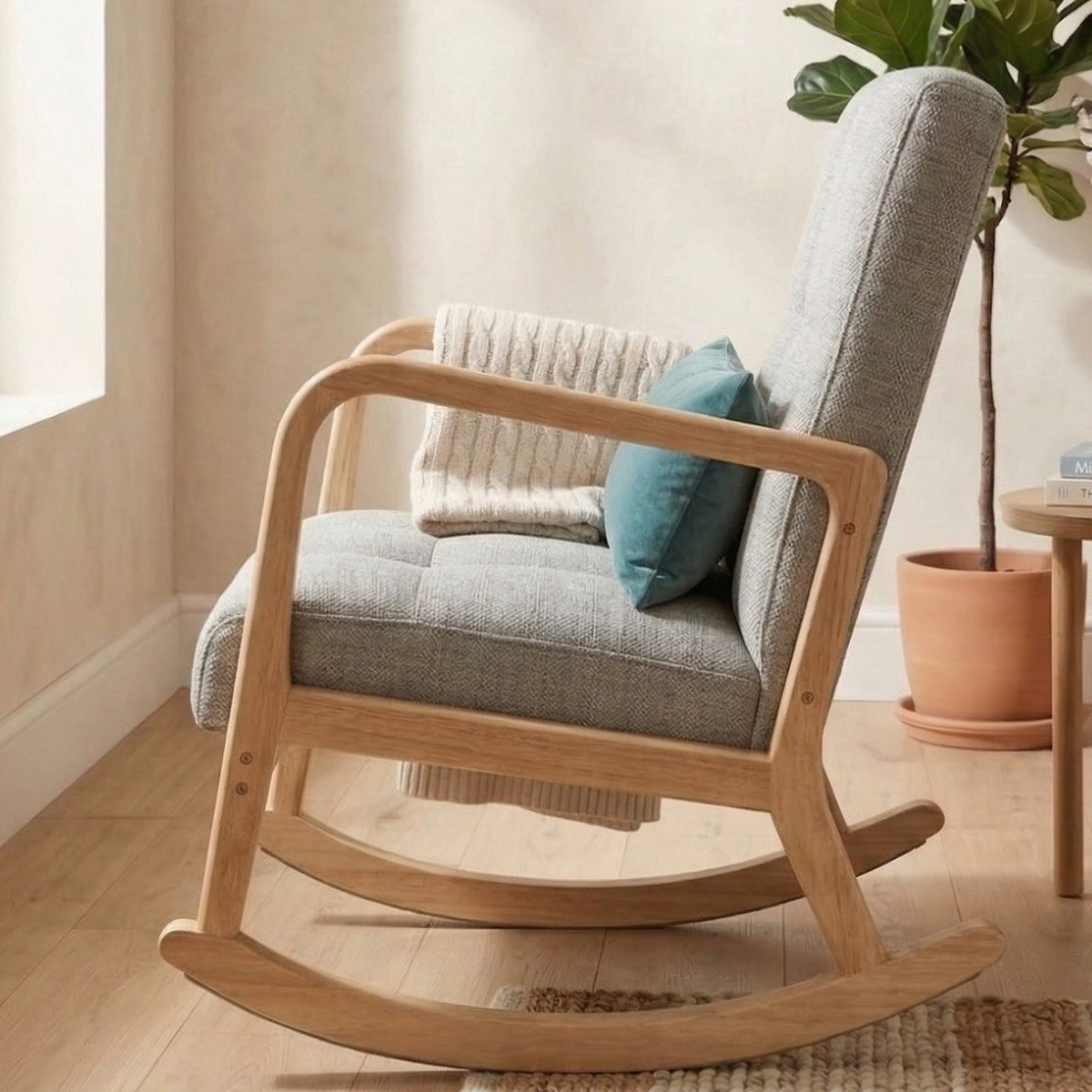 Cloud Rocker Fabric Rocking Chair-hbxlivingroom-sofasandarmchairs-easychairs-image-3