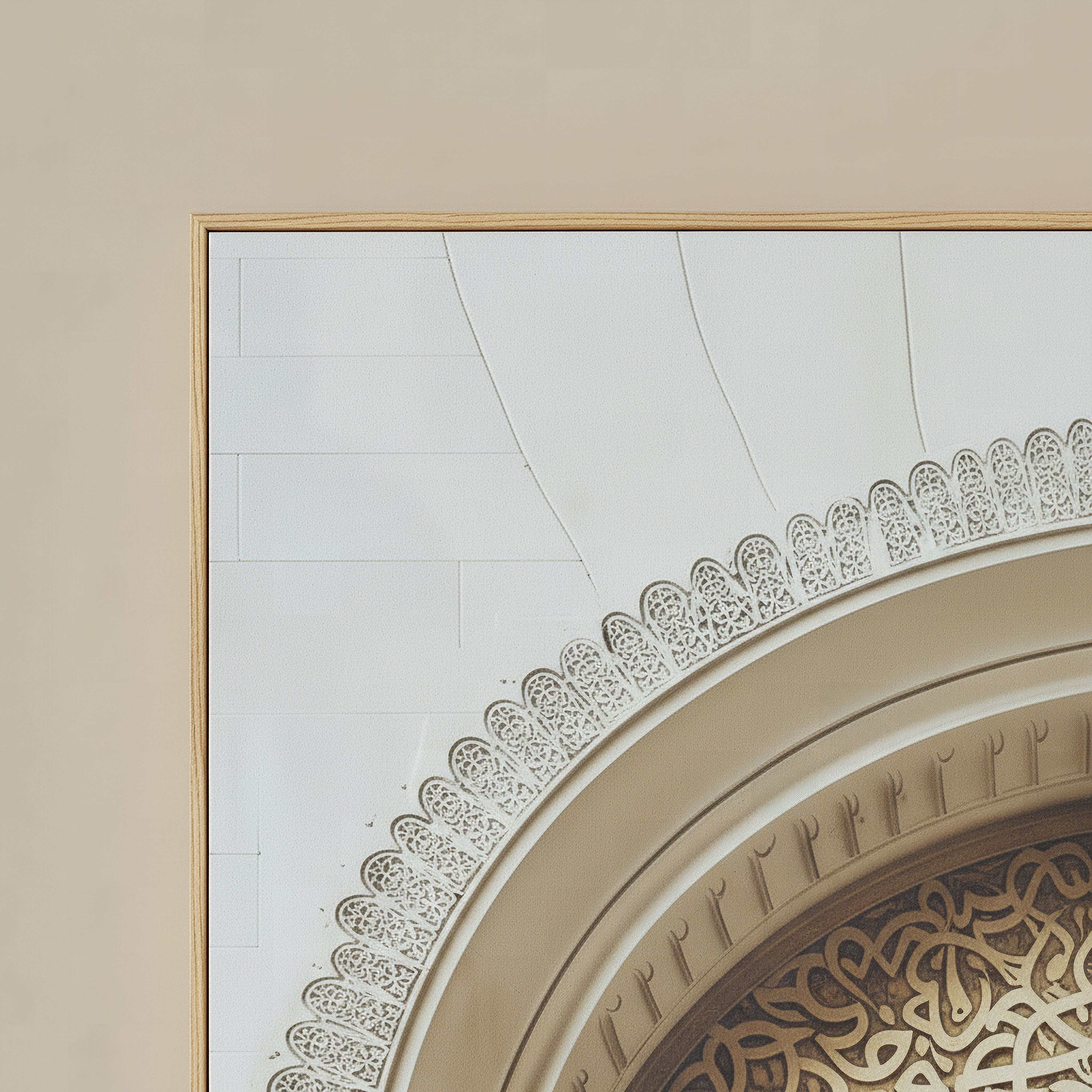 Cyprus Elara Dome Door High Gloss Framed Picture - 60x90x2.5 cm-hbxhomeware-hbxdecorandfurnishings-image-2