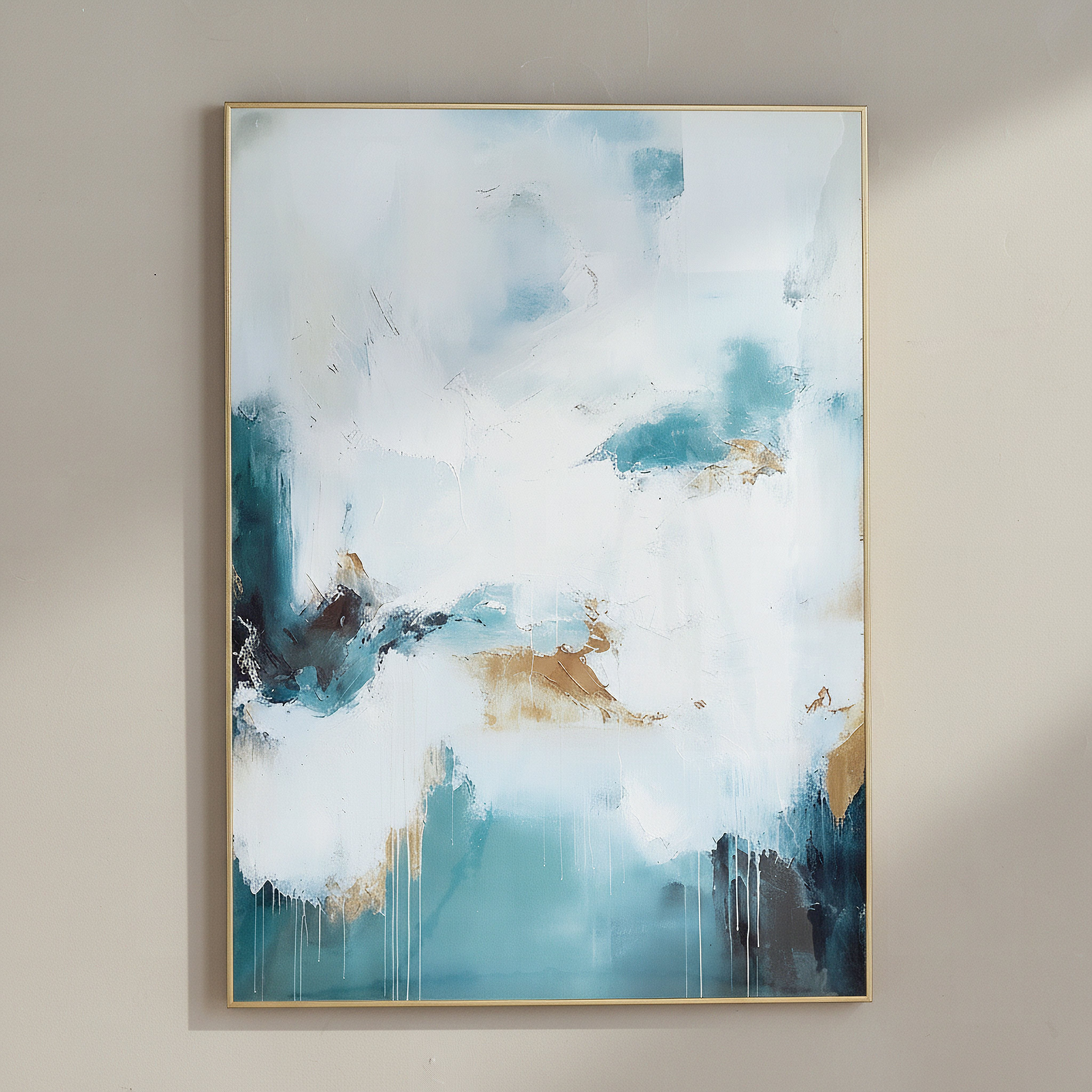 لوحة مؤطرة لامعة من قبرص إيلارا - 50x70x2.5 سم-hbxhomeware-hbxdecorandfurnishings-image-1