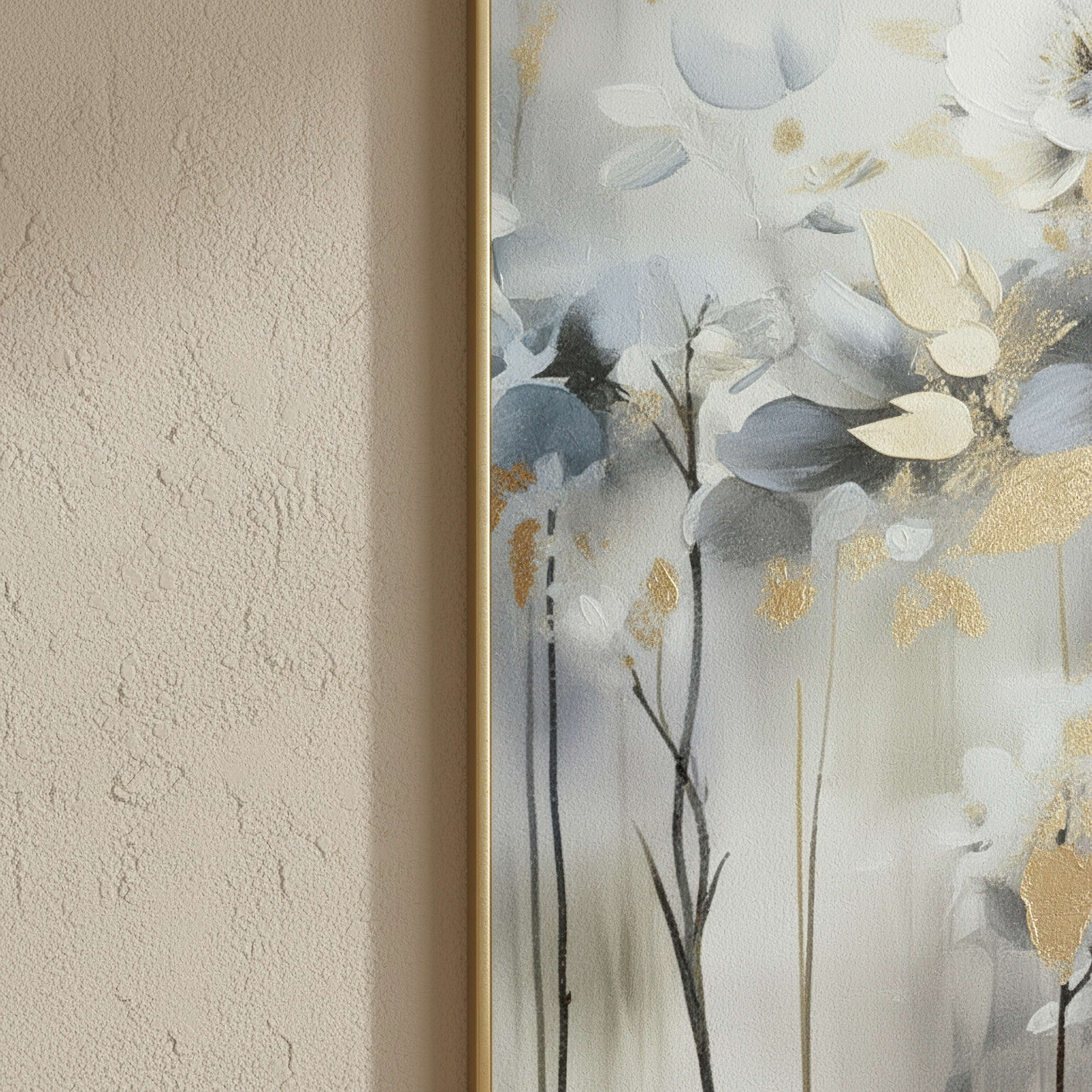Cyprus Elara Multicolor Flowers Glossy Framed Picture - 50x70x2.5 cm-hbxhomeware-hbxdecorandfurnishings-image-3