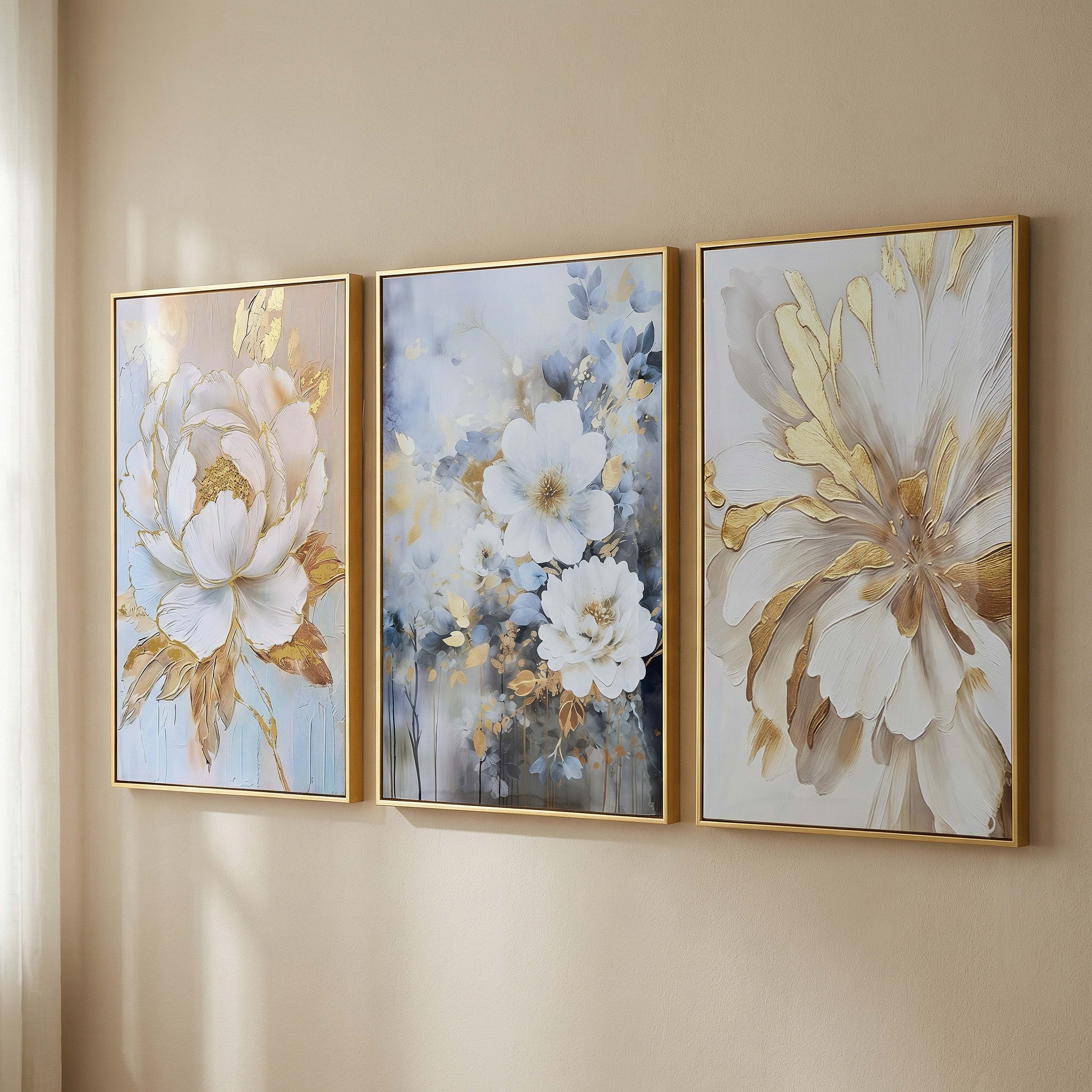 Cyprus Elara Flora Glossy Framed Picture - 50x70x2.5 cm-hbxhomeware-hbxdecorandfurnishings-image-4