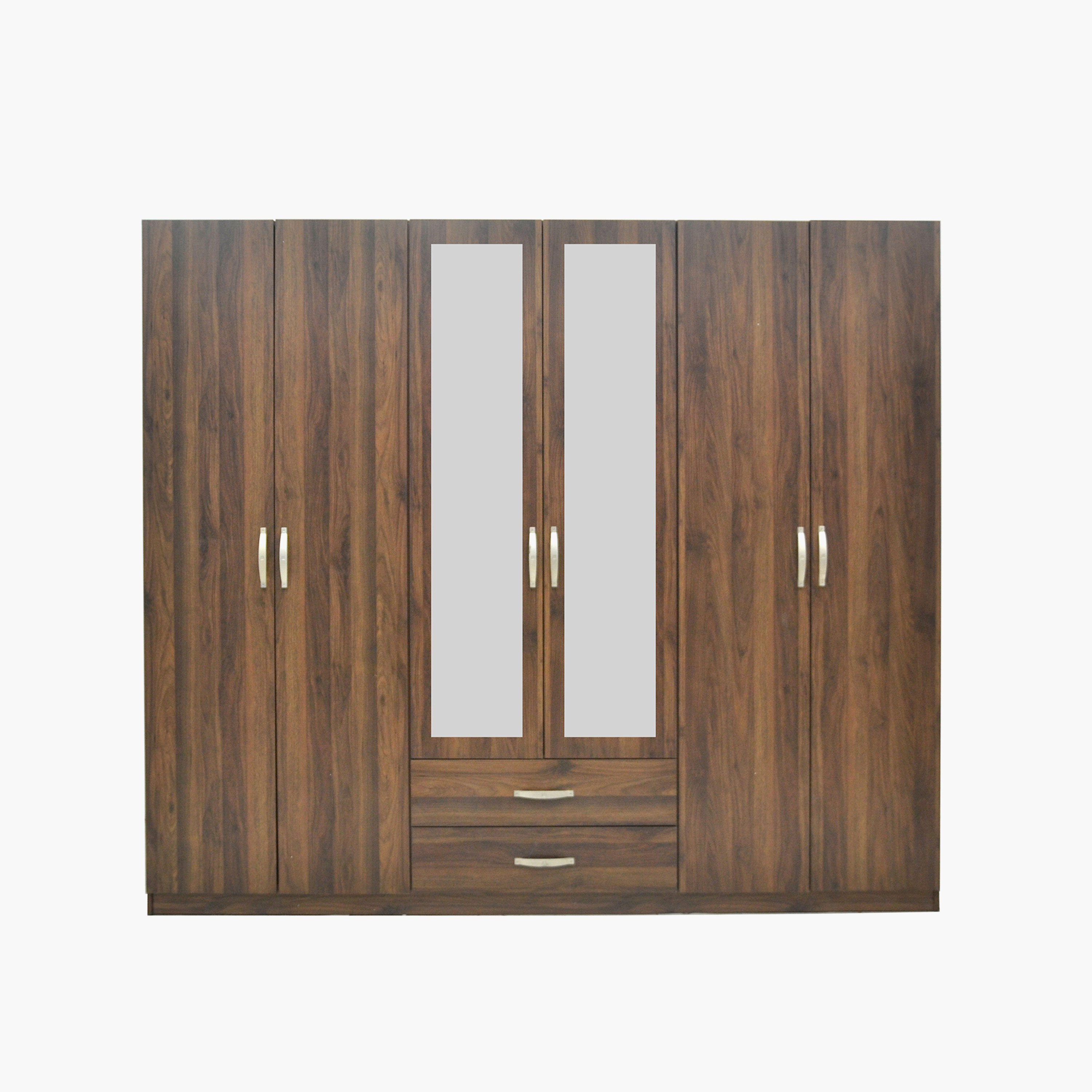 Kulltorp Plus 6-Door Wardrobe with 2 Drawers and Mirrors-hbxfurniture-wardrobes-image-6