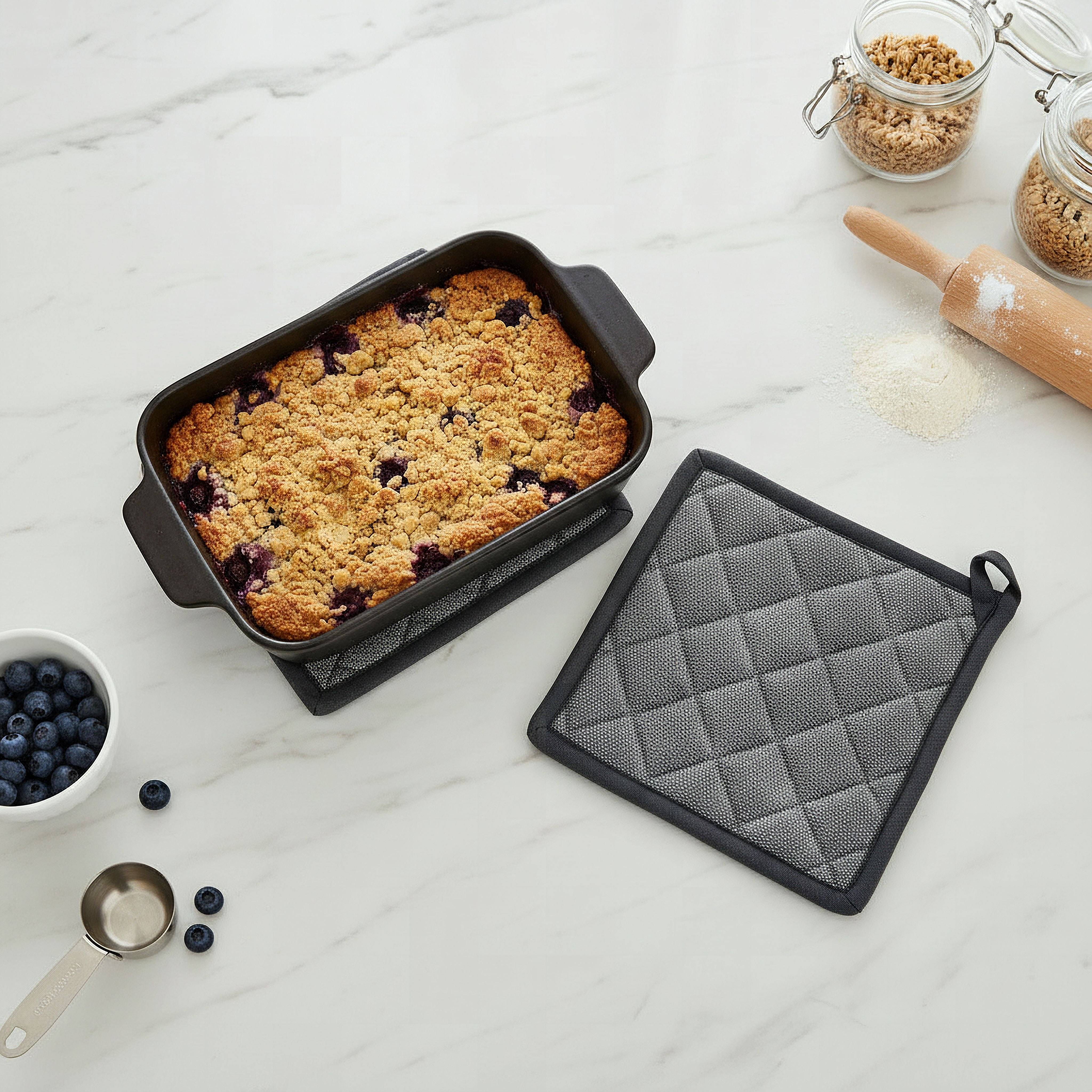 طقم حامل أواني قطعتين لينو من أتلانتا - 20x20 سم-hbxhomeware-kitchenware-kitchenlinens-image-3