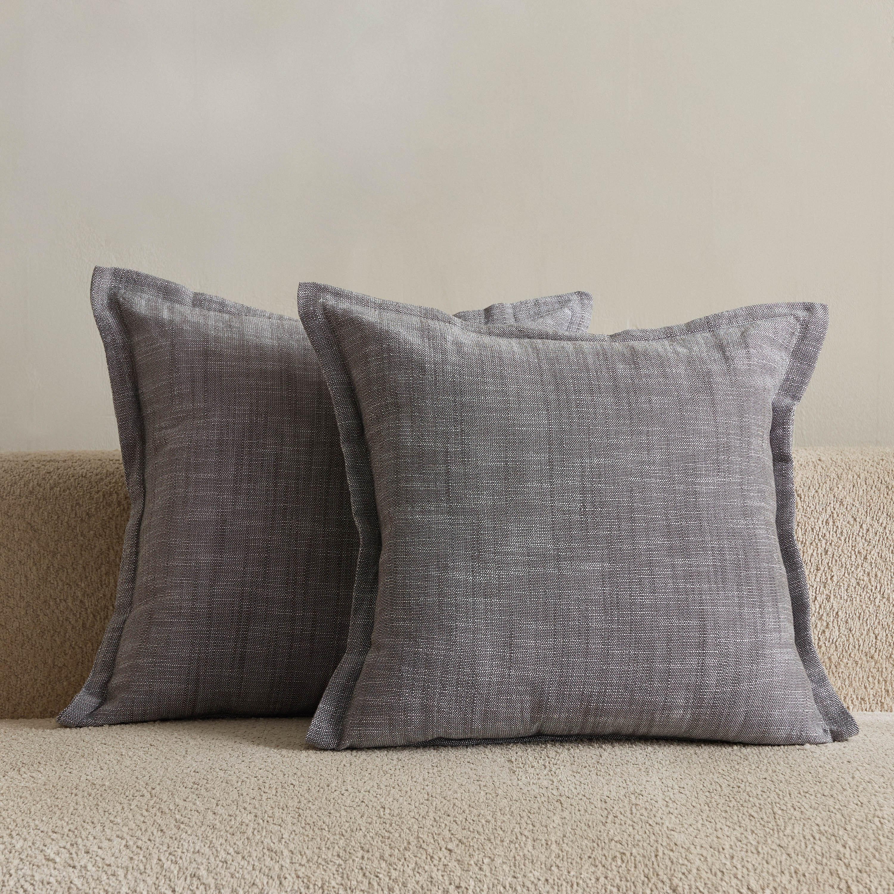 Atlanta 2-Piece Lino Cozy Duo Filled Cushion Set - 50x50 cm-hbxhomeware-hbxbedroom-image-1