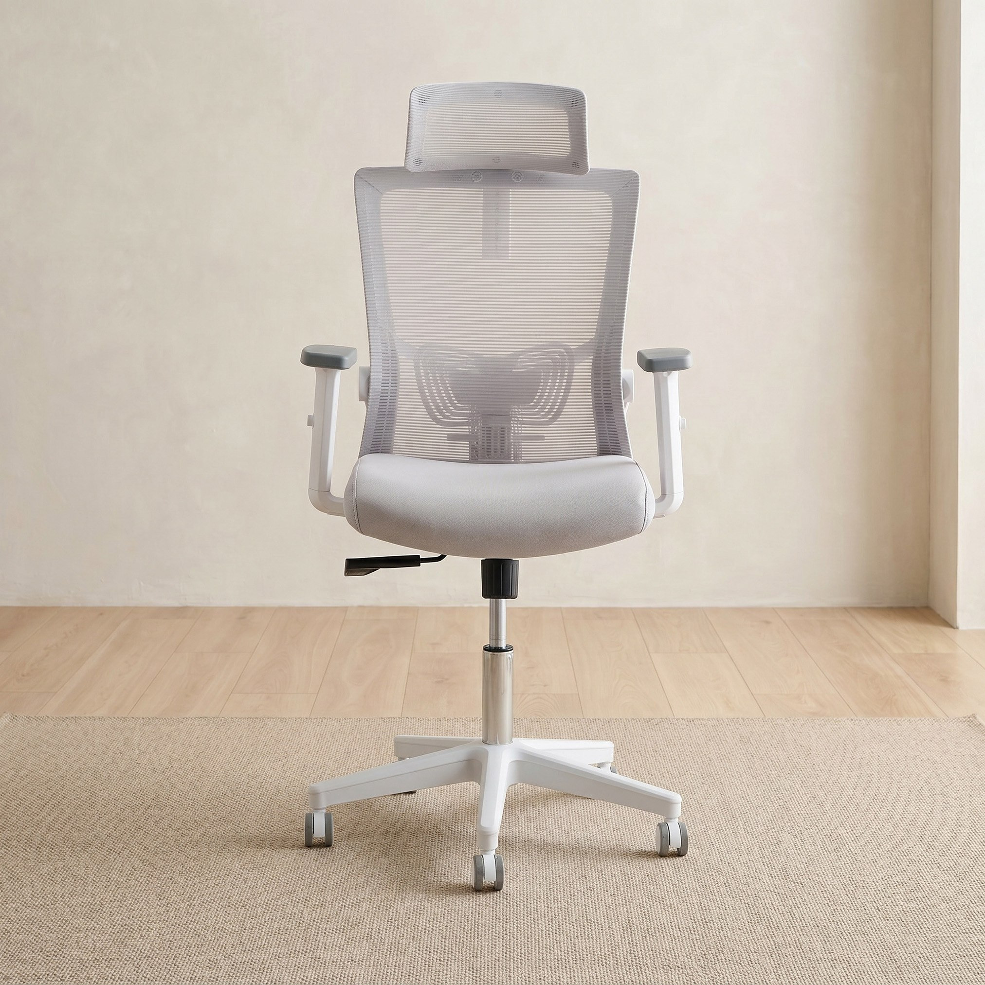 Liberty High Back Office Chair with 1D Armrest and Lumbar Support-hbxfurniture-office-chairs-image-3