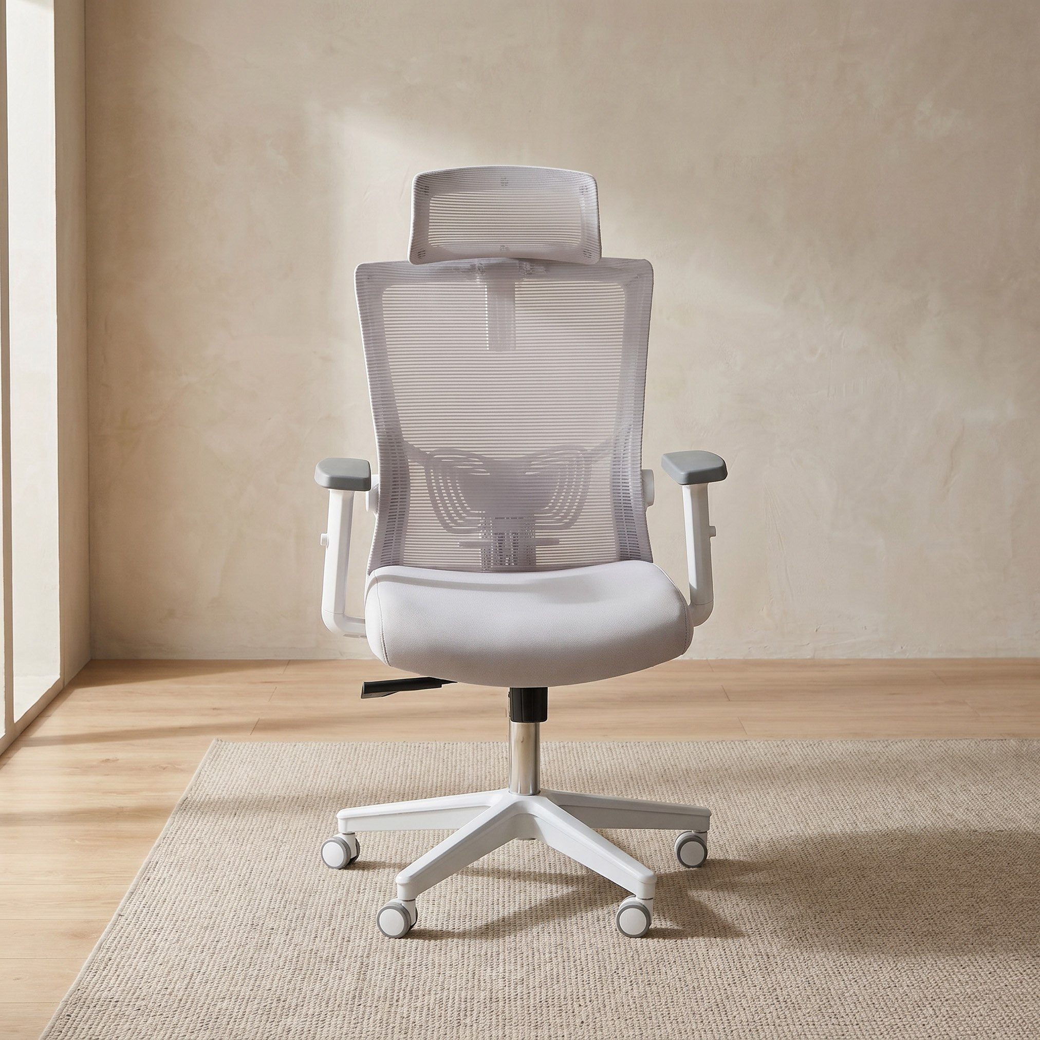 Liberty High Back Office Chair with 1D Armrest and Lumbar Support-hbxfurniture-office-chairs-image-5