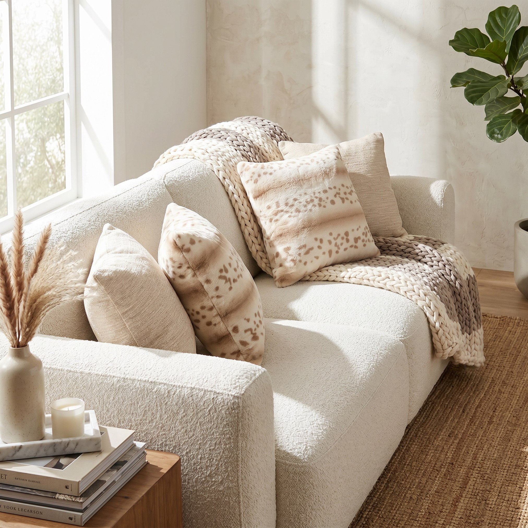 Cozy Duo 2-Piece Lurex Slub Filled Cushion Set - 50x50 cm-hbxhomeware-hbxkidsandyouth-image-4
