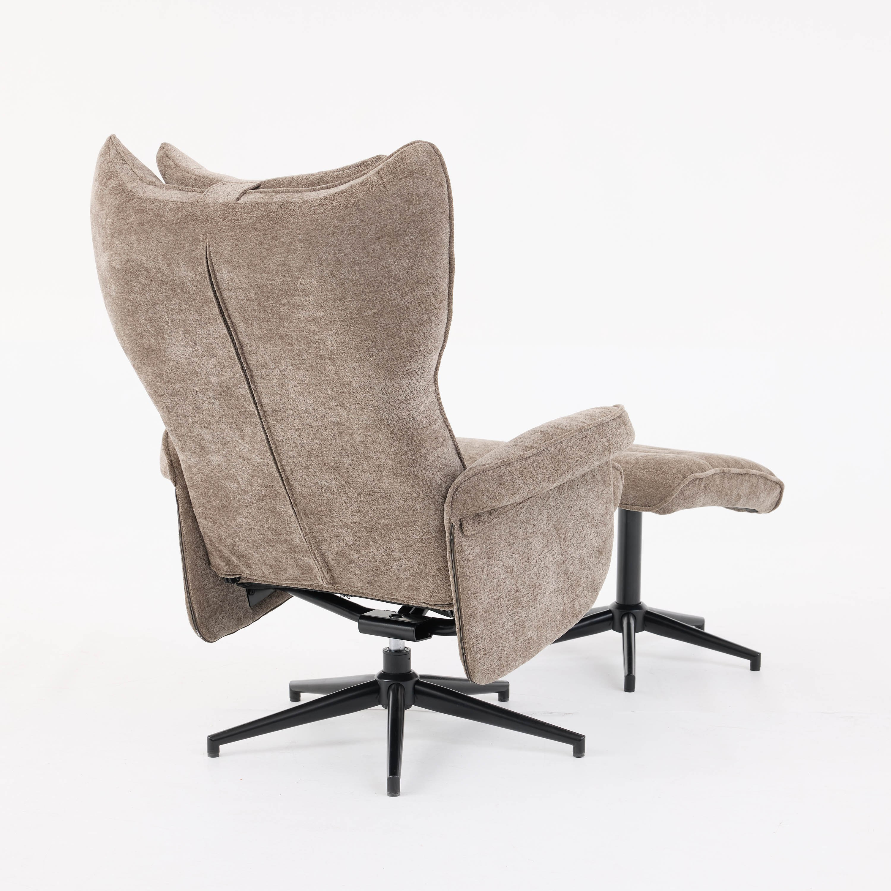 Movo Afton Fabric Swivel Armchair with Stool-hbxlivingroom-sofasandarmchairs-easychairs-image-10