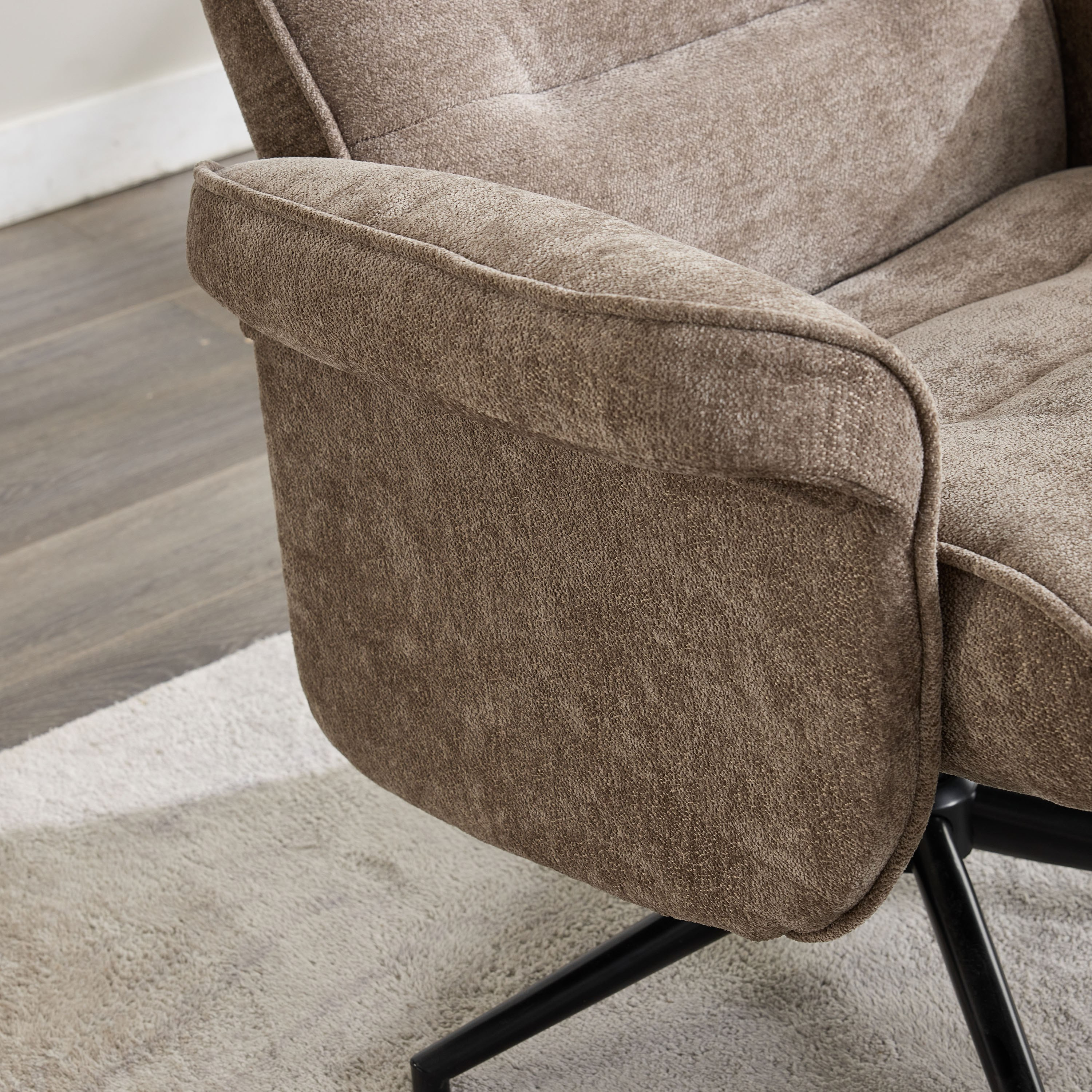 Movo Afton Fabric Swivel Armchair with Stool-hbxlivingroom-sofasandarmchairs-easychairs-image-7