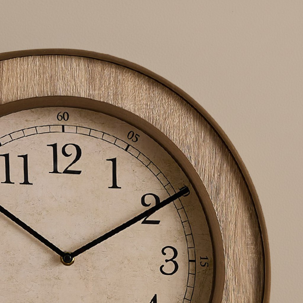 Saratoga Lume Classic Wall Clock - 40.6x40.6x5 cm-hbxhomeware-hbxdecorandfurnishings-image-2