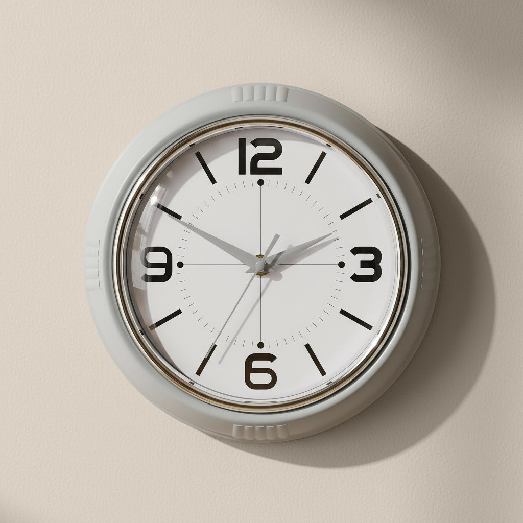 Saratoga Lume Metal Compass Wall Clock - 24.5x24.5x7.2 cm-hbxdiningroom-decorandaccessories-clocks-image-2
