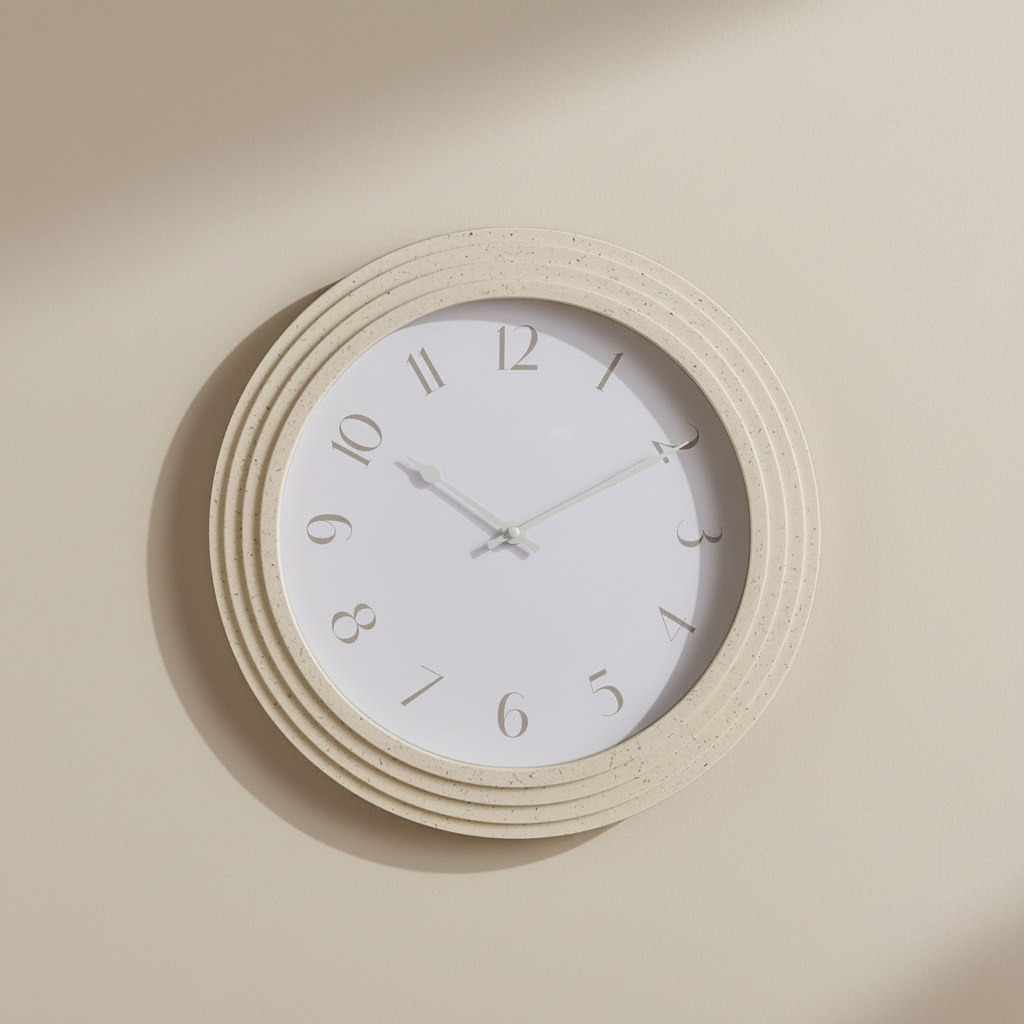 Saratoga Lume Wall Clock - 50x50x4.9 cm-hbxdiningroom-decorandaccessories-clocks-image-1