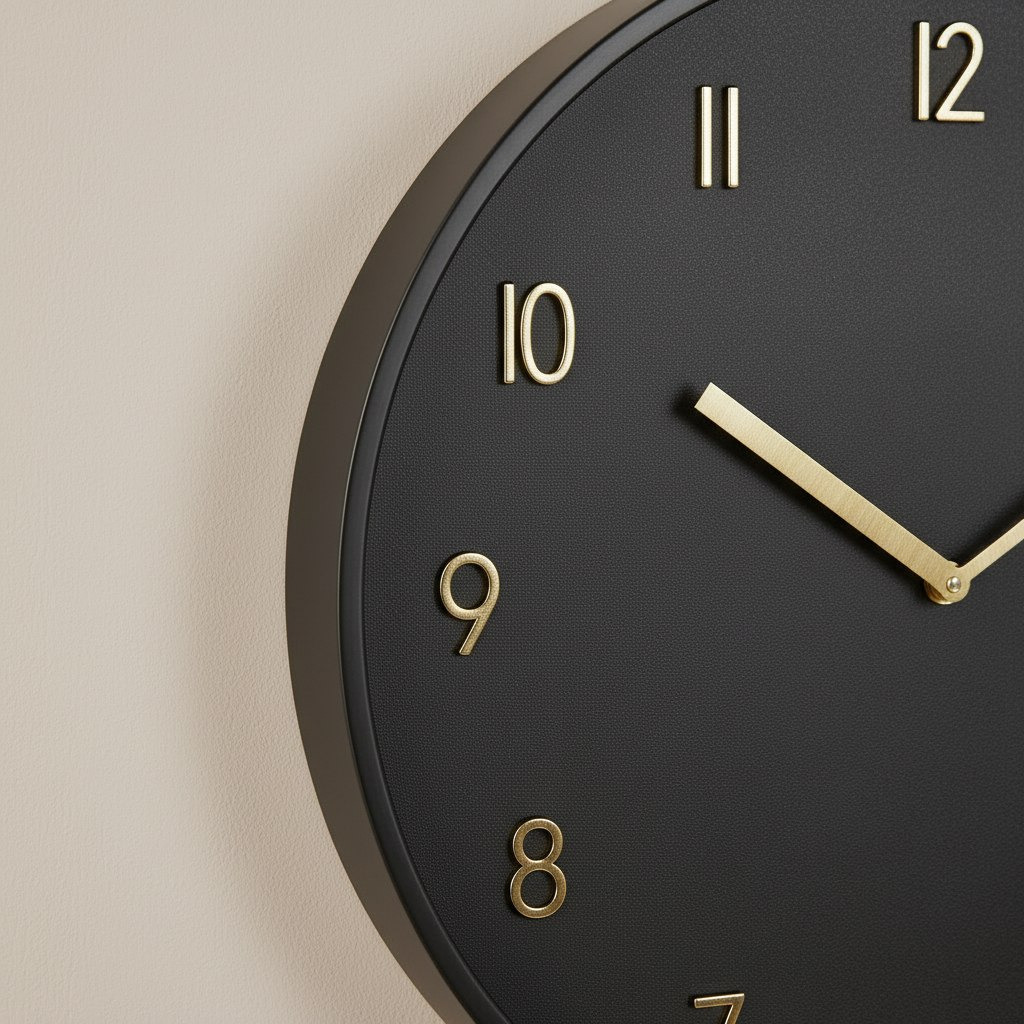 Saratoga Lume Regular Wall Clock - 40.6x40.6x4.4 cm-hbxdiningroom-decorandaccessories-clocks-image-2