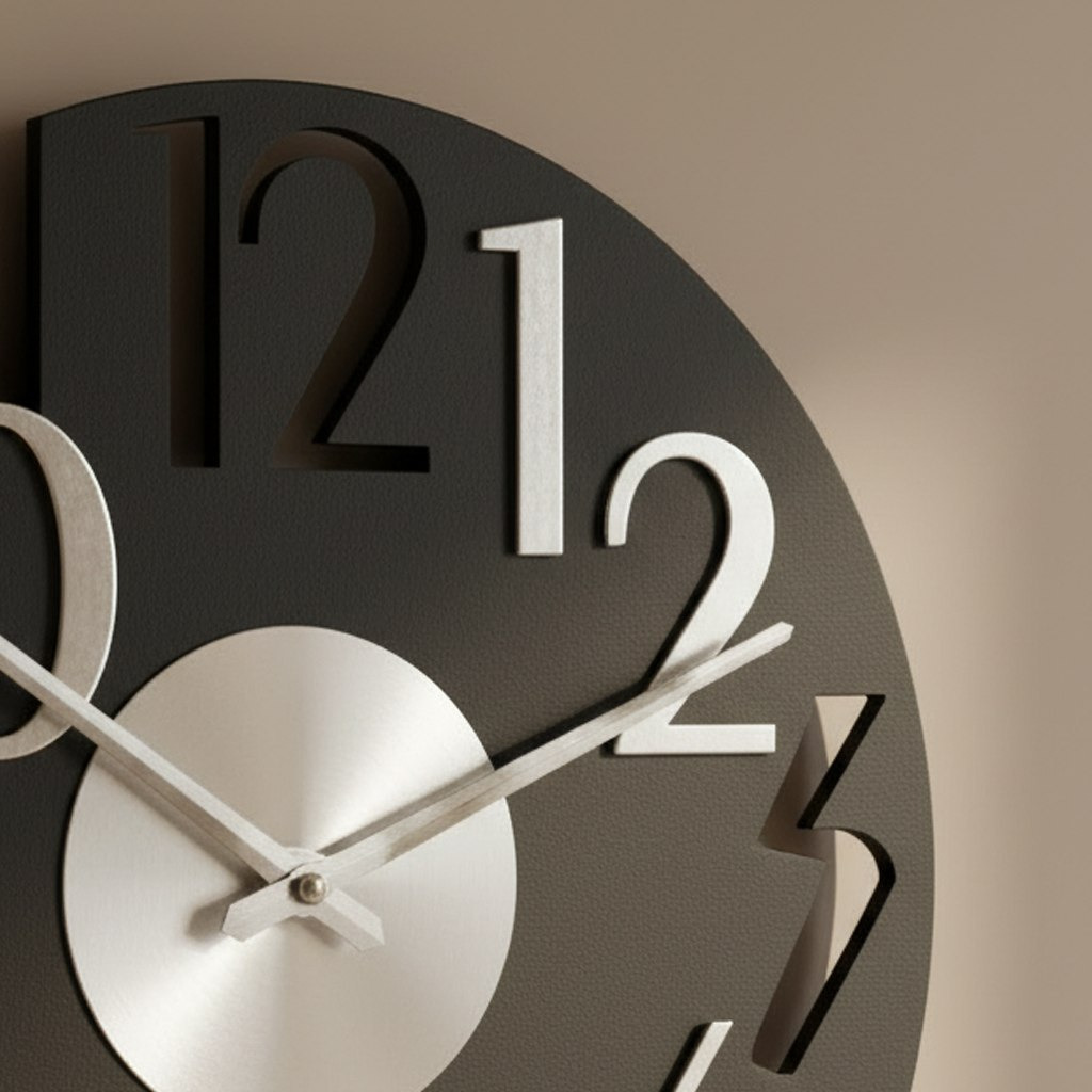 Saratoga Lume Trendy Wall Clock - 40x40x3.8 cm-hbxdiningroom-decorandaccessories-clocks-image-3