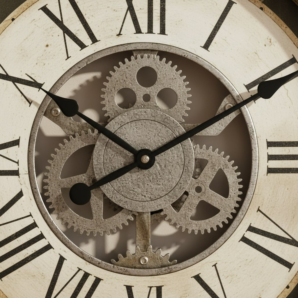Saratoga Lume Large Gear Wall Clock - 50.8x50.8x5.3 cm-hbxdiningroom-decorandaccessories-clocks-image-2