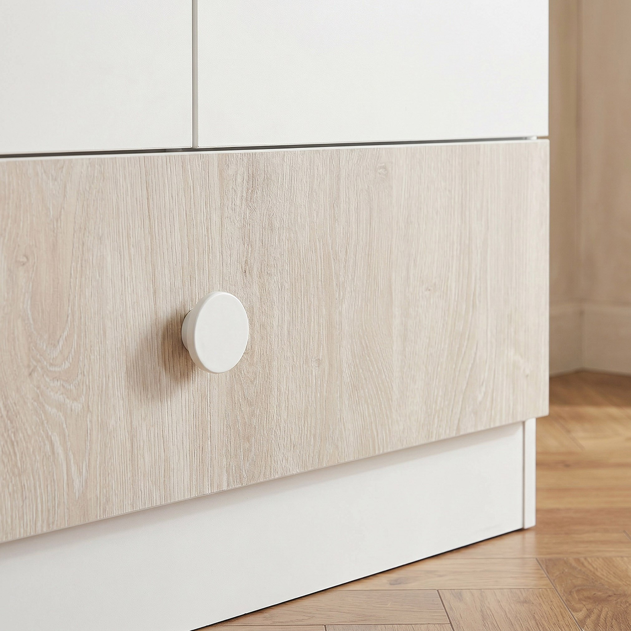 خزانة ملابس ثلاثة أبواب ودرج واحد من إيفوري-hbxfurniture-wardrobes-image-5