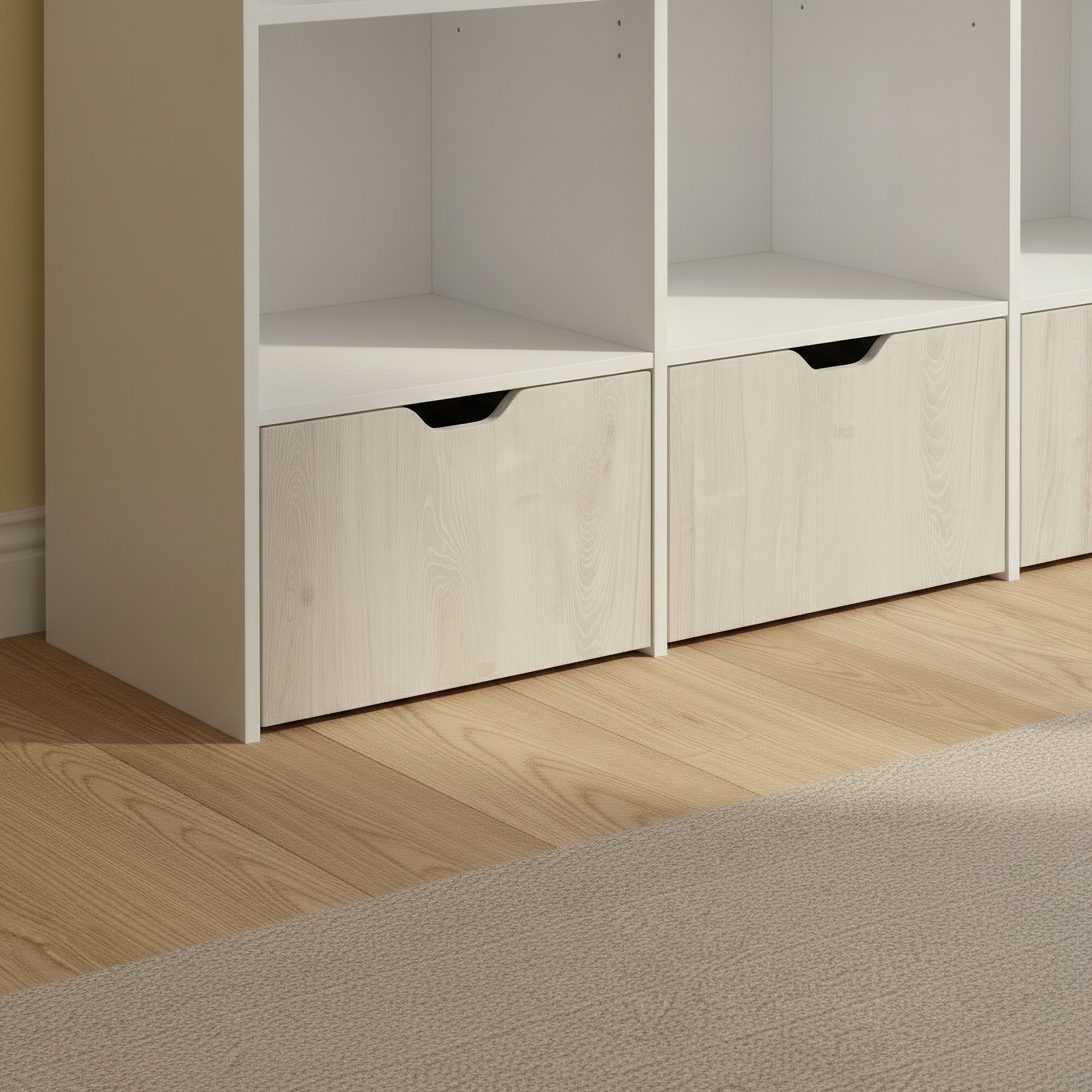 وحدة تخزين مع 3 أدراج كودي من إيفوري-hbxfurniture-office-bookcases-image-6