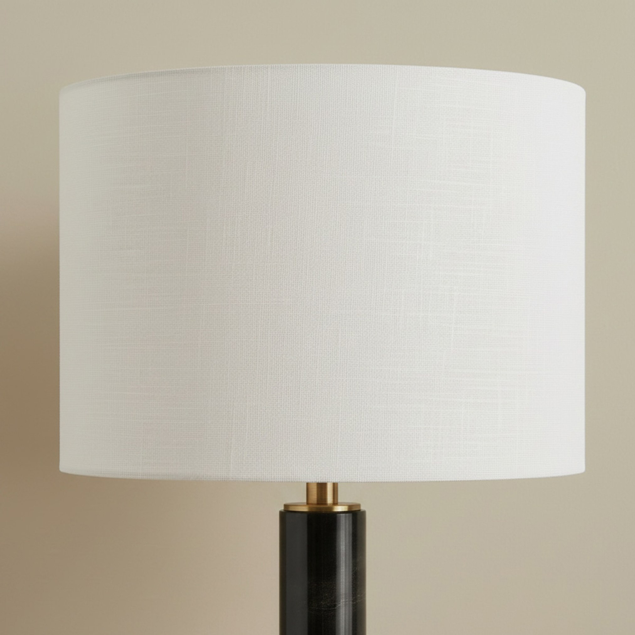 Merick Marble Table Lamp with Linen Shade - 35x64 cm-hbxlivingroom-lighting-tablelamps-image-3