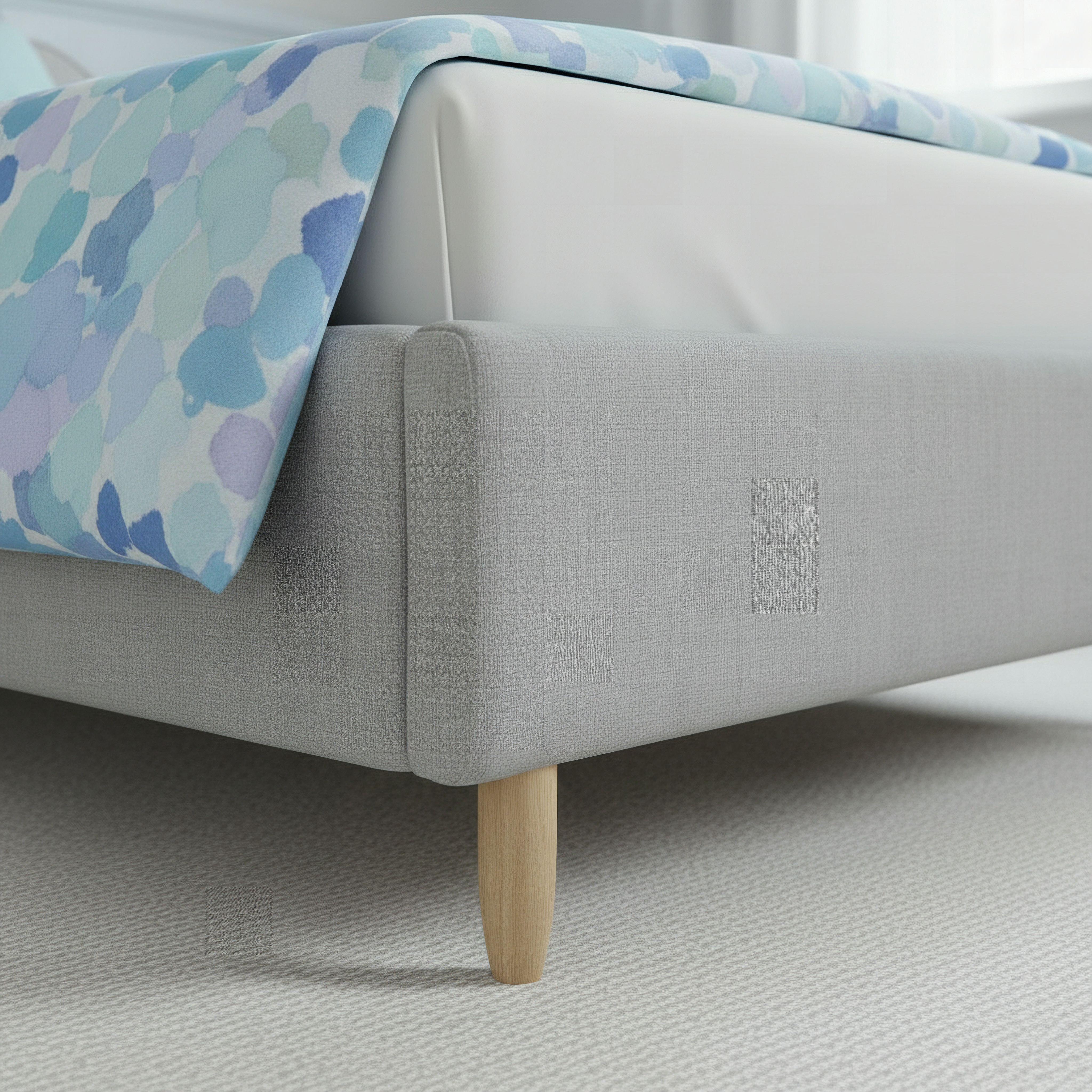 Ivory Nimbus Nxt Upholstered Single Bed - 90x200 cm-hbxkidsandyouth-bedsandbedsets-beds-single-image-4