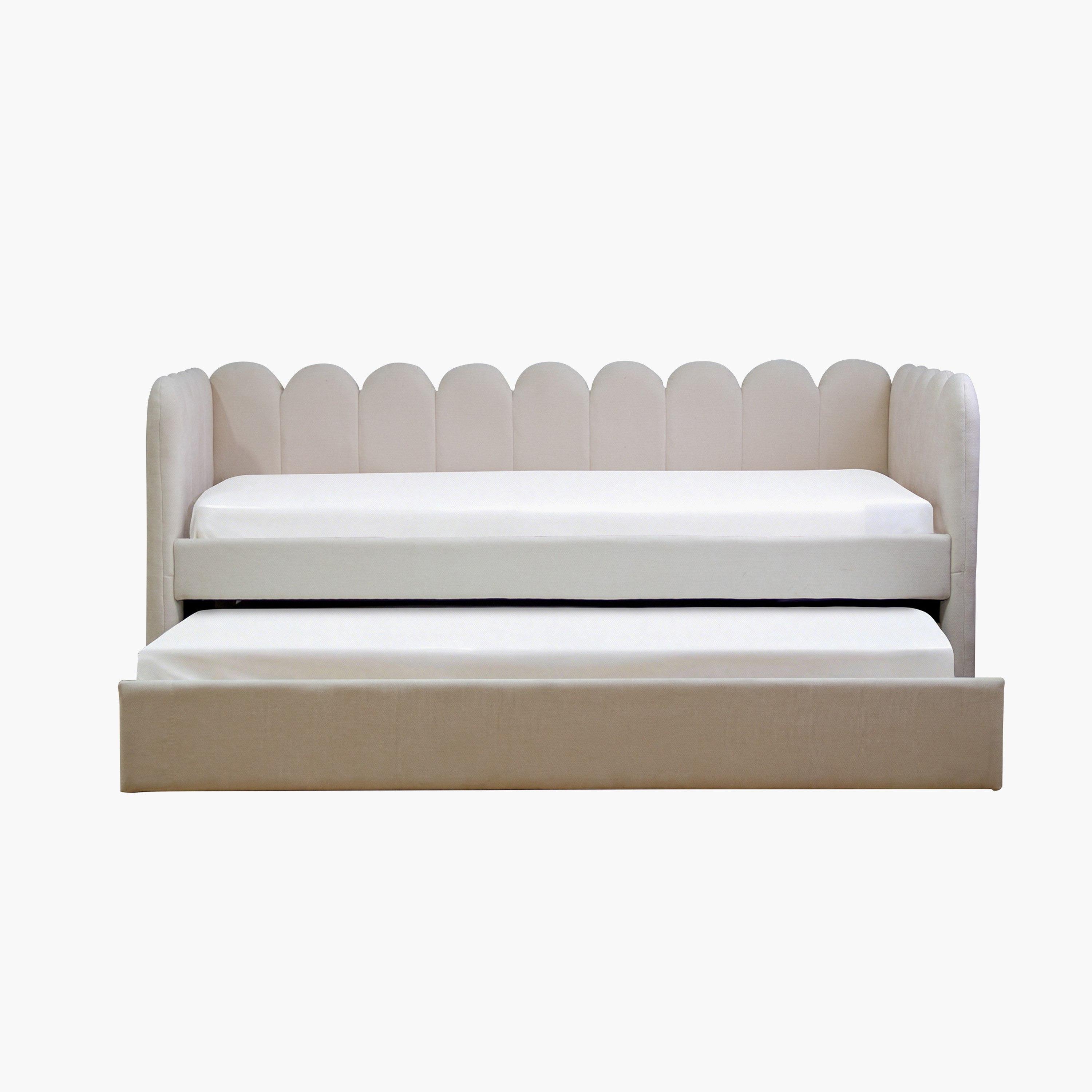 سرير نهاري فردي منجّد وسرير سحب من إيفوري سيلين - 90×200 سم-hbxfurniture-bedsandbedsets-daybeds-image-4