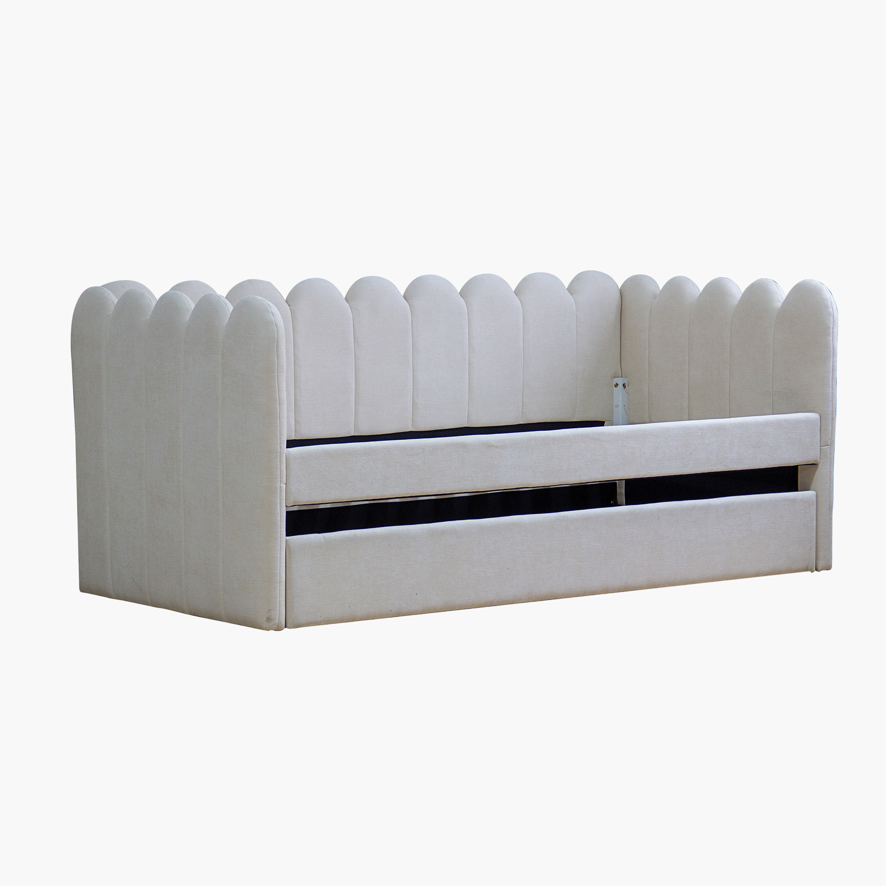 سرير نهاري فردي منجّد وسرير سحب من إيفوري سيلين - 90×200 سم-hbxfurniture-bedsandbedsets-daybeds-image-9