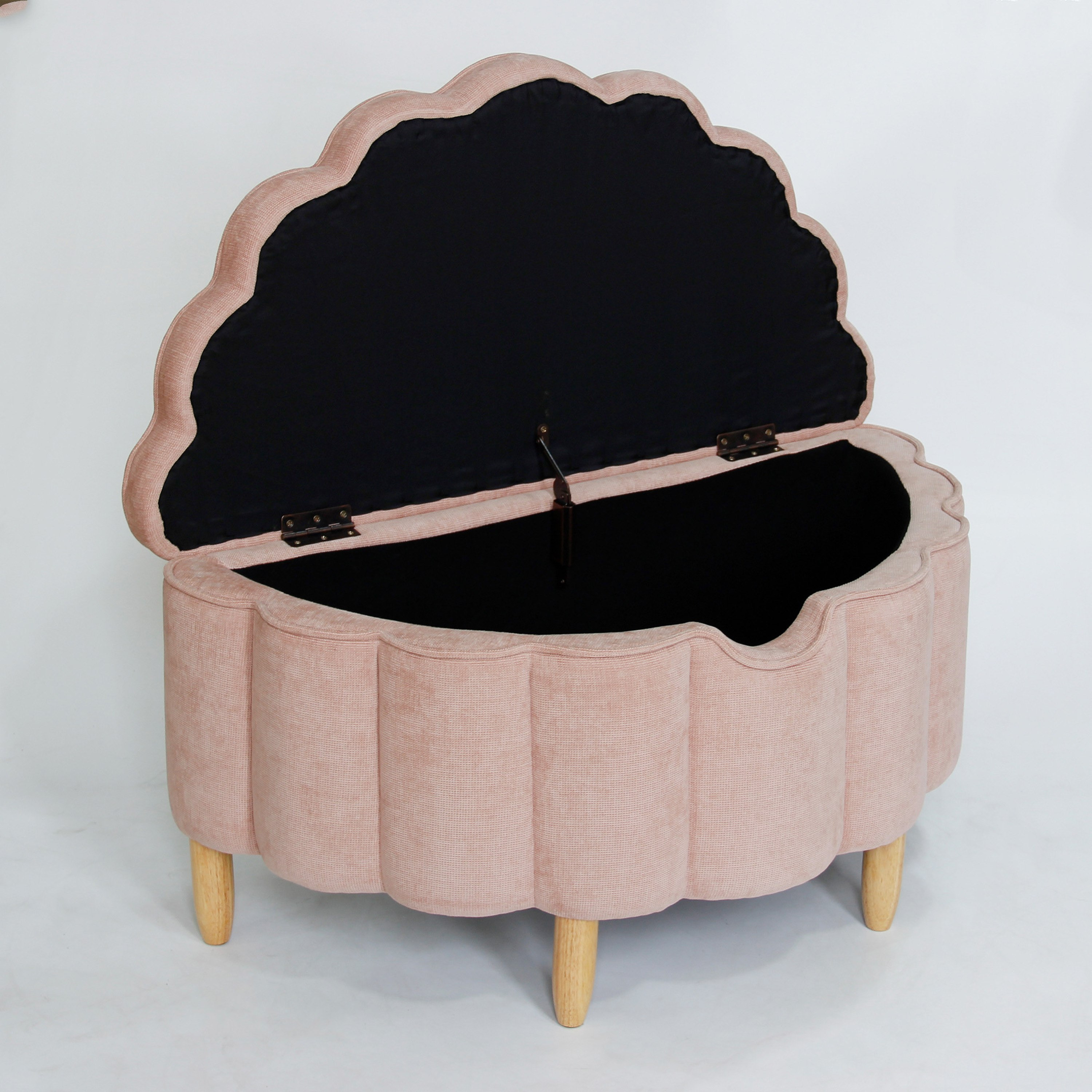 Ivory Bloom Pouf with Storage-hbxfurniture-kidsroom-studychairs-image-2