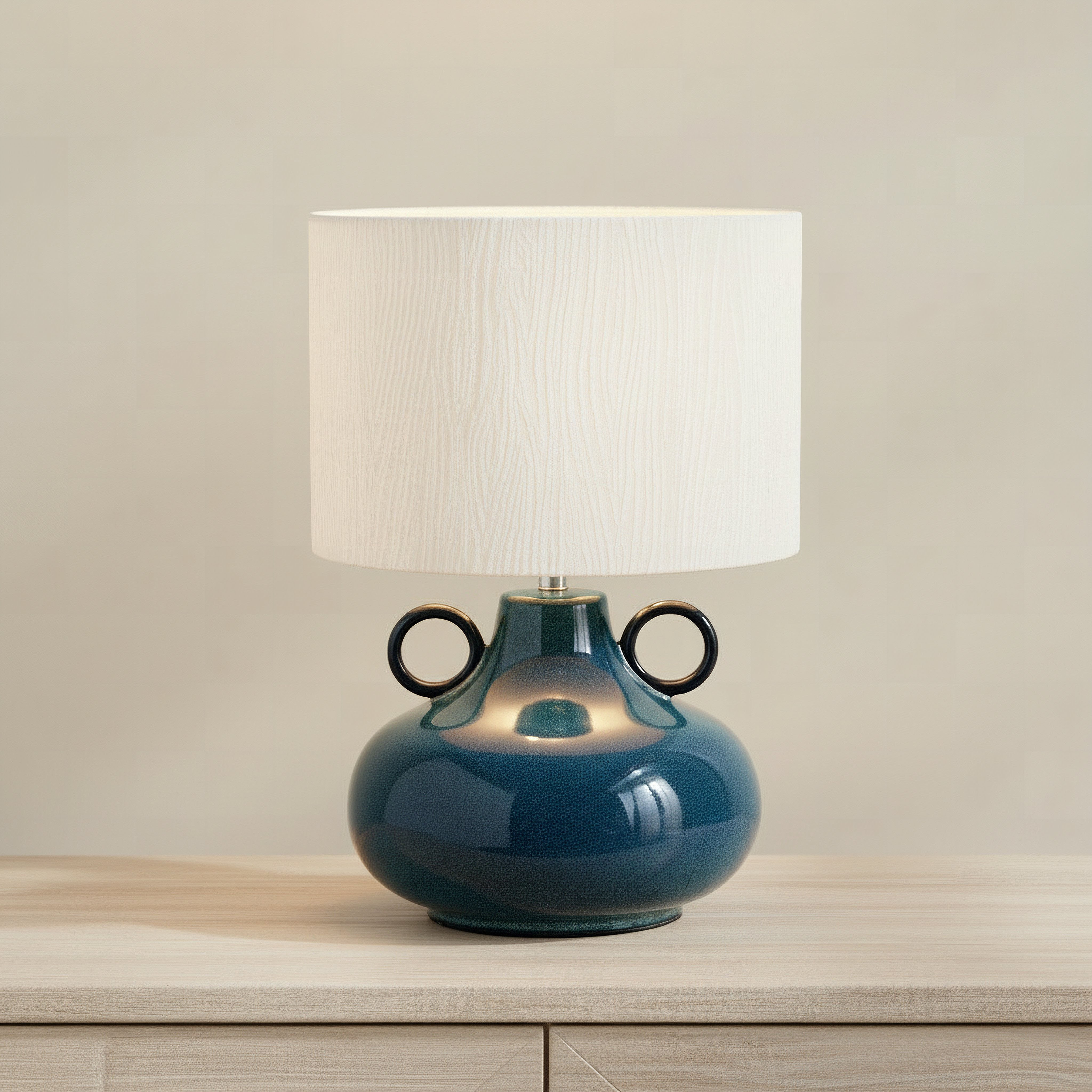 مصباح طاولة بغطاء كتان من إلينور - 43.5 سم-hbxlivingroom-lighting-tablelamps-image-2