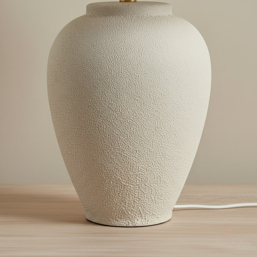 Elinor Ceramic Table Lamp with Linen Shade - 63 cm-hbxlivingroom-lighting-tablelamps-image-4