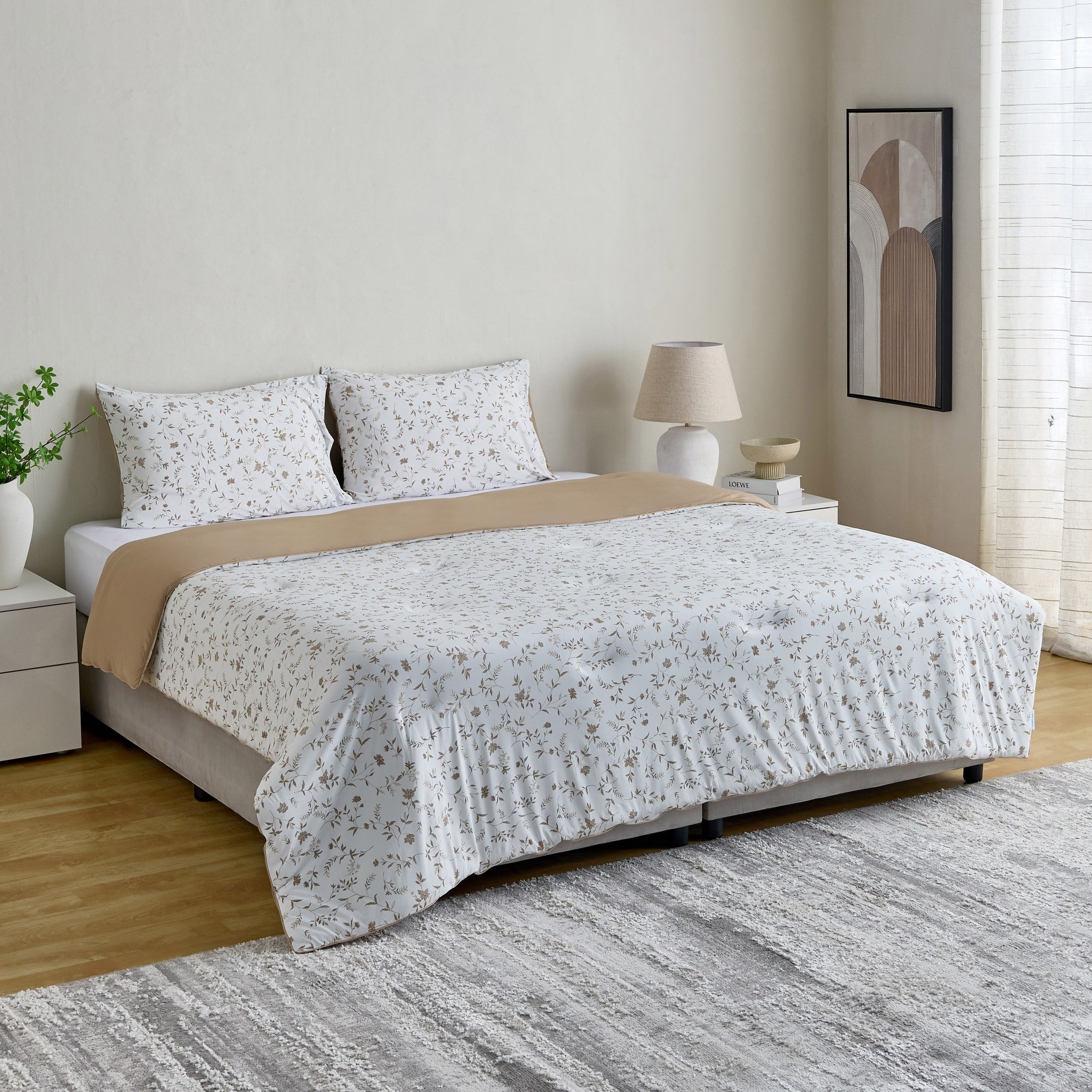 Cooltex Cooling 3-Piece Printed King Comforter Set - 220x240 cm-hbxhomeware-hbxbedroom-image-7