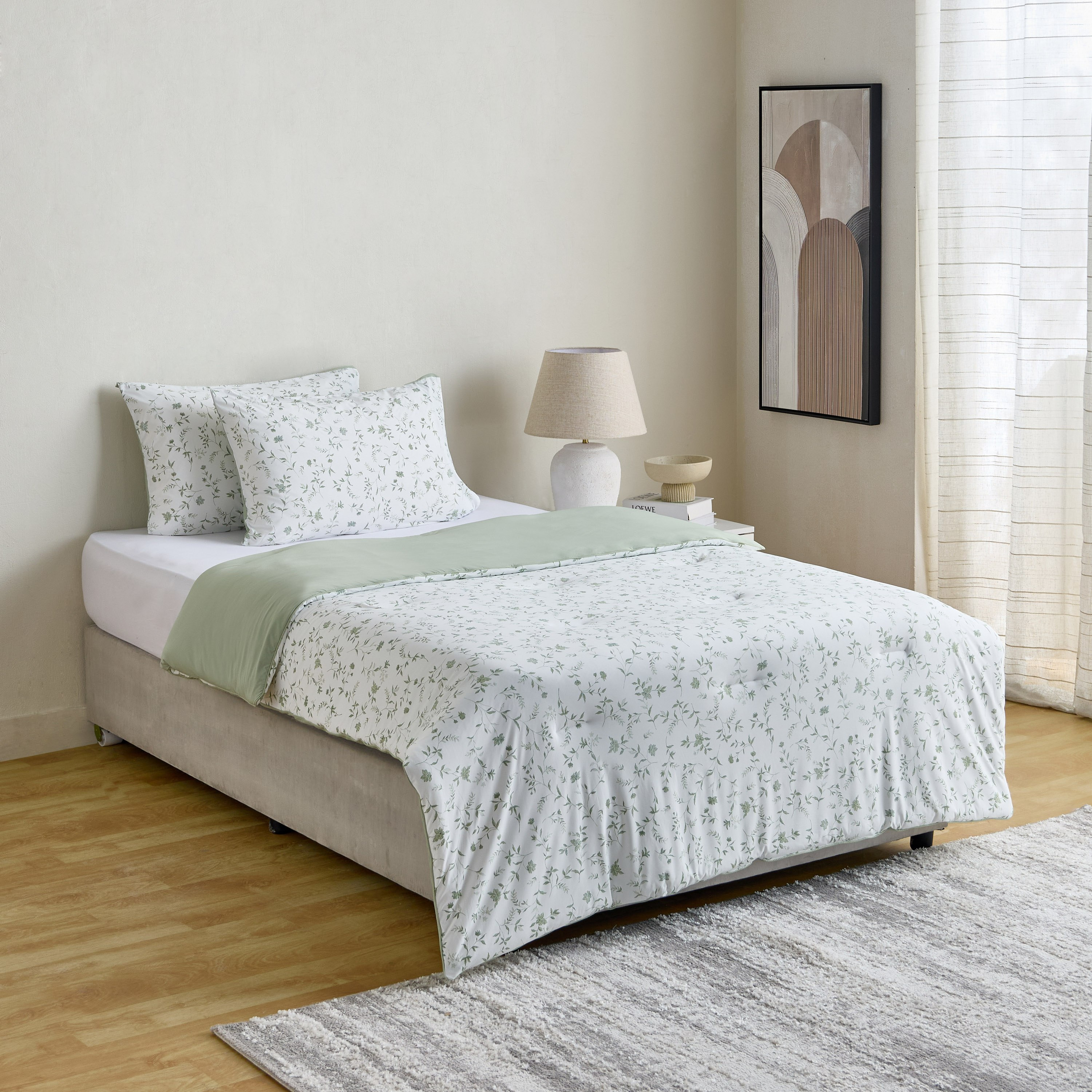 طقم لحاف مقاس توين 3 قطع بطبعات من كولتكس كولينج - 160×220 سم -hbxhomeware-hbxbedroom-image-7