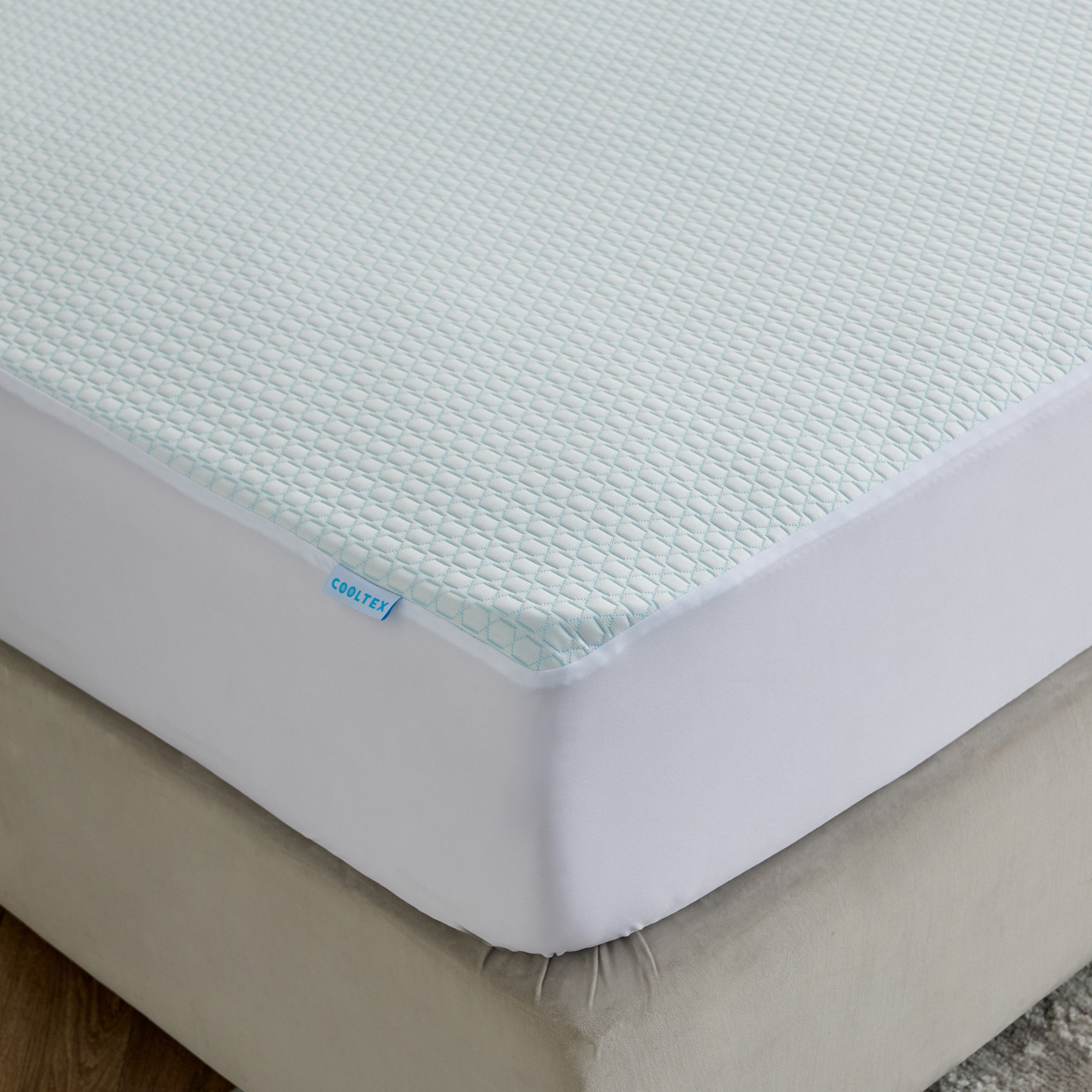 Cooltex Waterproof Twin Mattress Protector - 120x200+40 cm-hbxhomeware-hbxbedroom-image-1