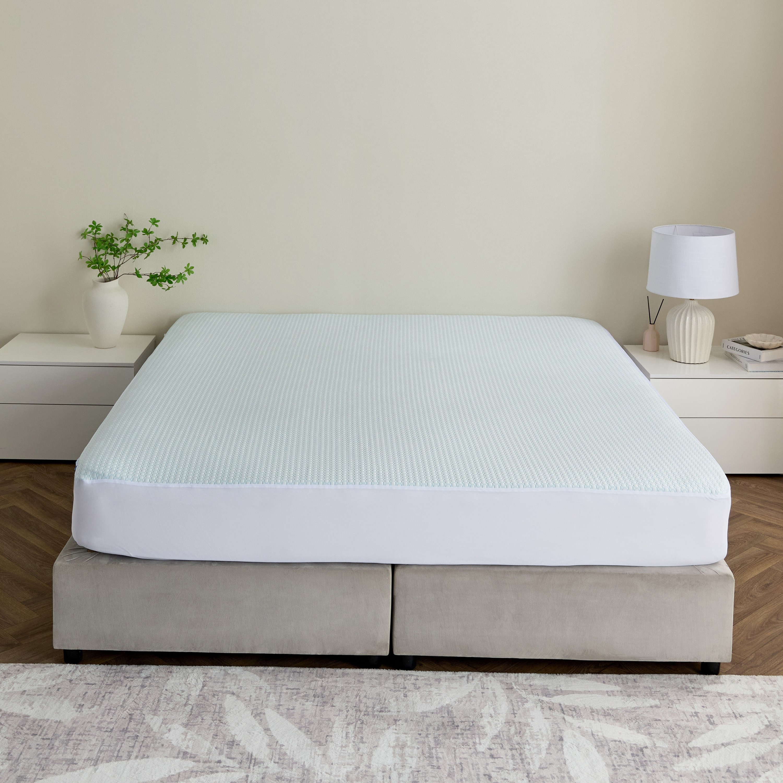 Cooltex Queen Mattress Protector - 150x200+40 cm-hbxhomeware-hbxbedroom-image-3