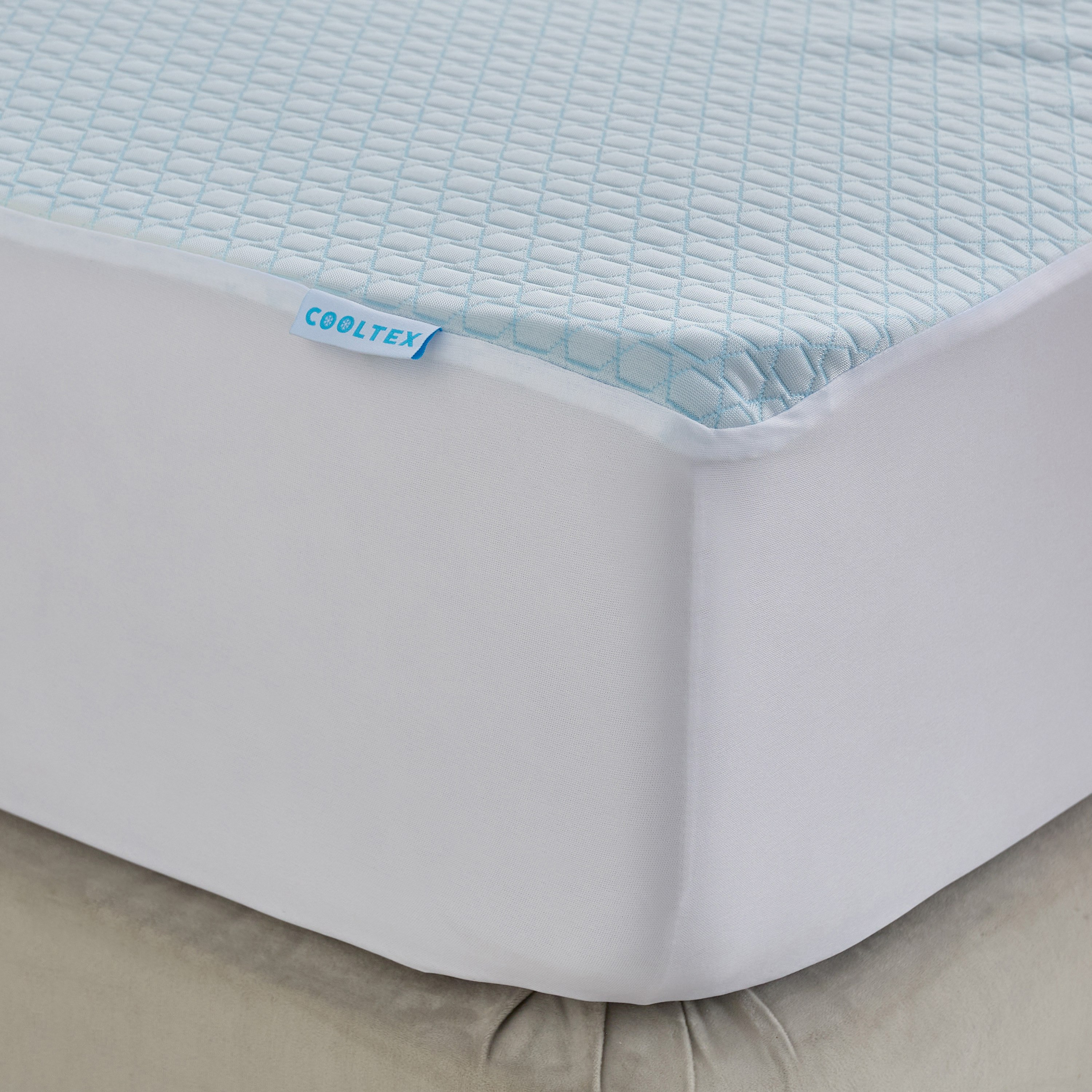 Cooltex Waterproof Olympic Queen Mattress Protector - 160x200+40 cm-hbxhomeware-hbxbedroom-image-5