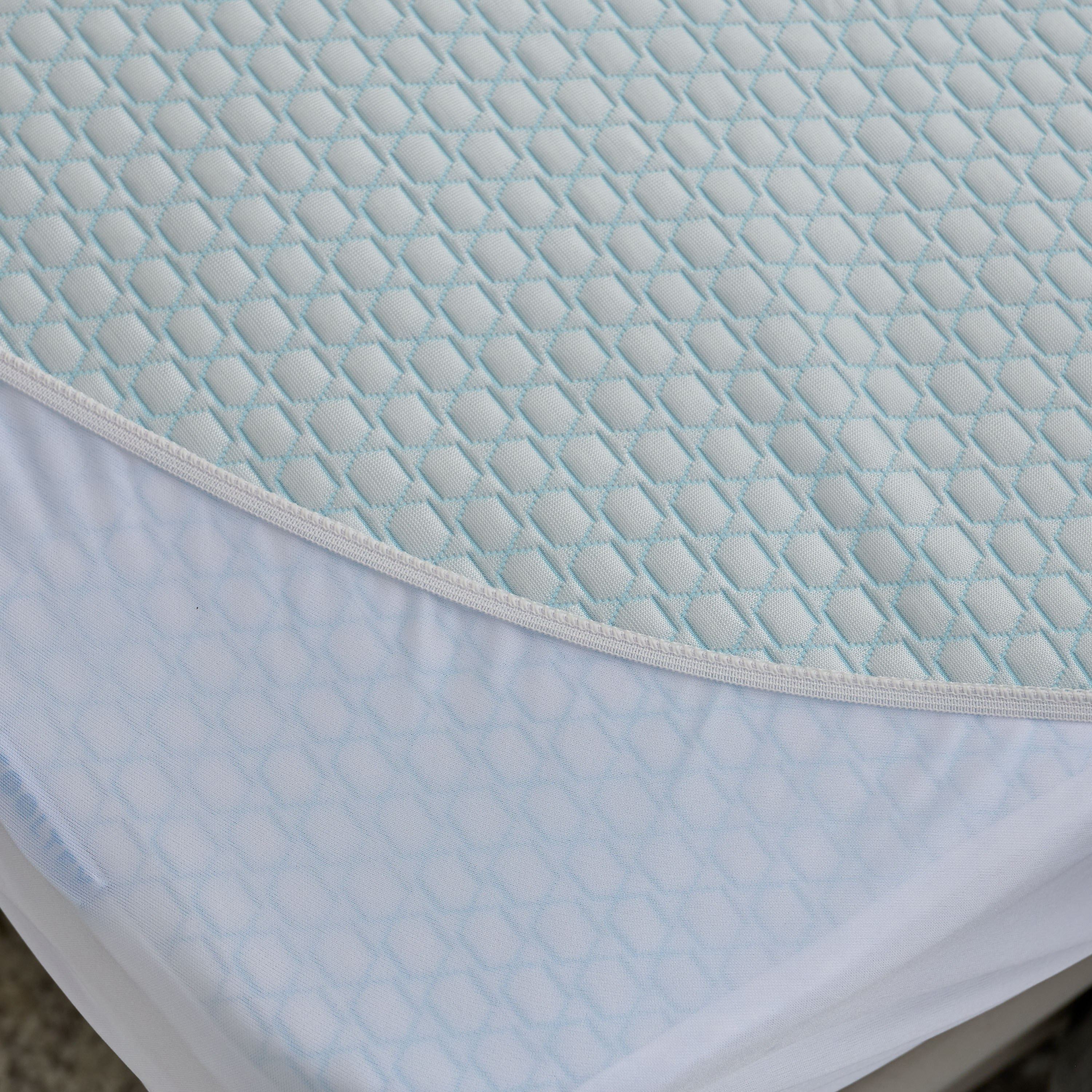 Cooltex Waterproof Olympic Queen Mattress Protector - 160x200+40 cm-hbxhomeware-hbxbedroom-image-6