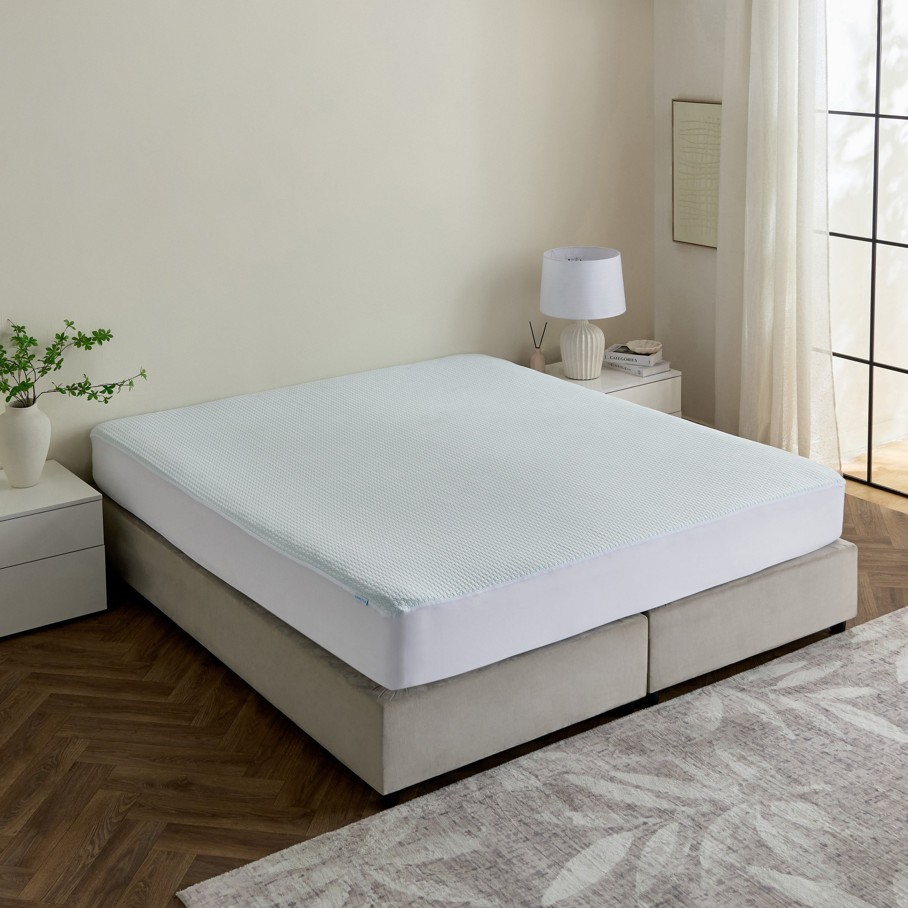 Cooltex Waterproof King Mattress Protector - 180x200+40 cm-hbxhomeware-hbxbedroom-image-2