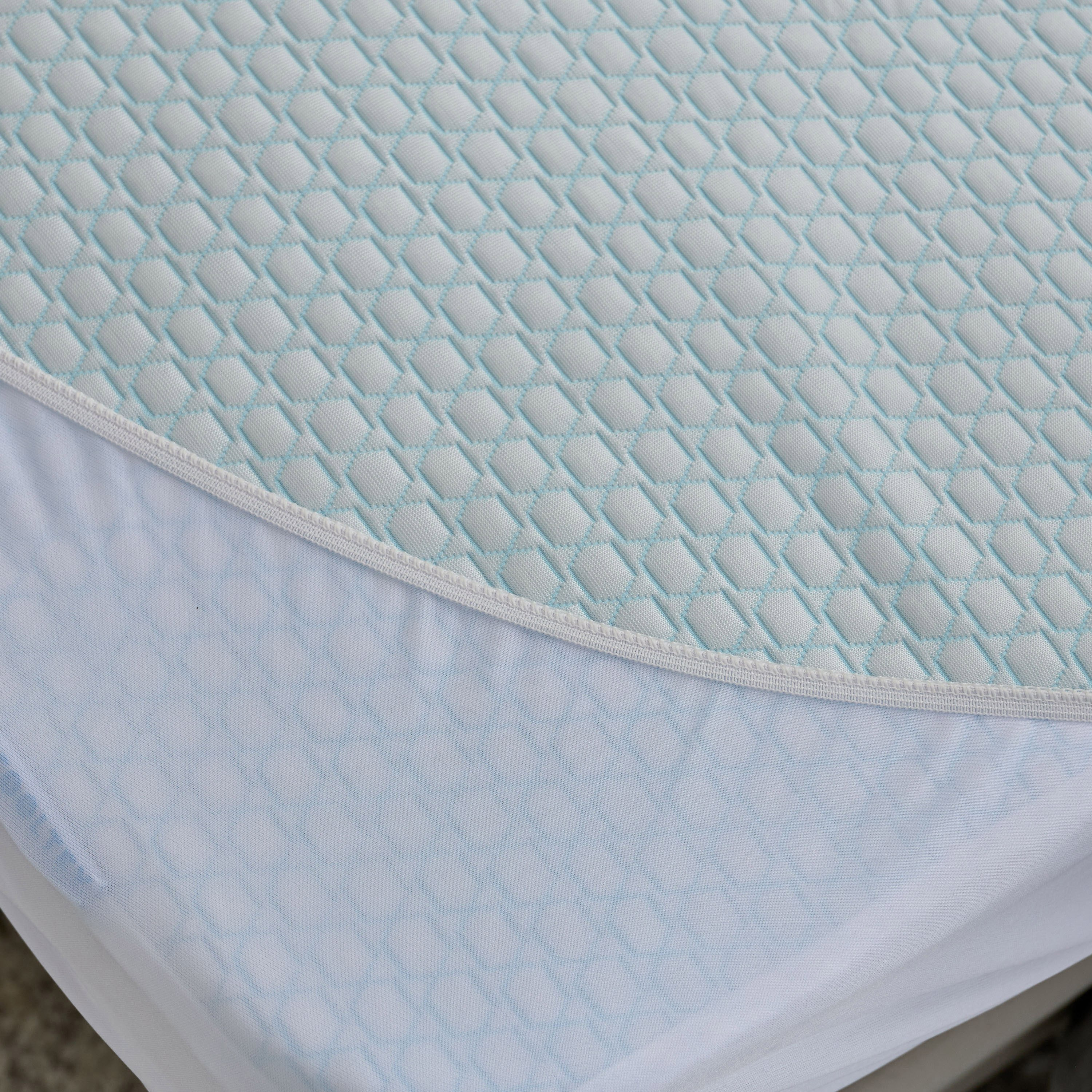Cooltex Waterproof Super King Mattress Protector - 200x200+40 cm-hbxhomeware-hbxbedroom-image-6