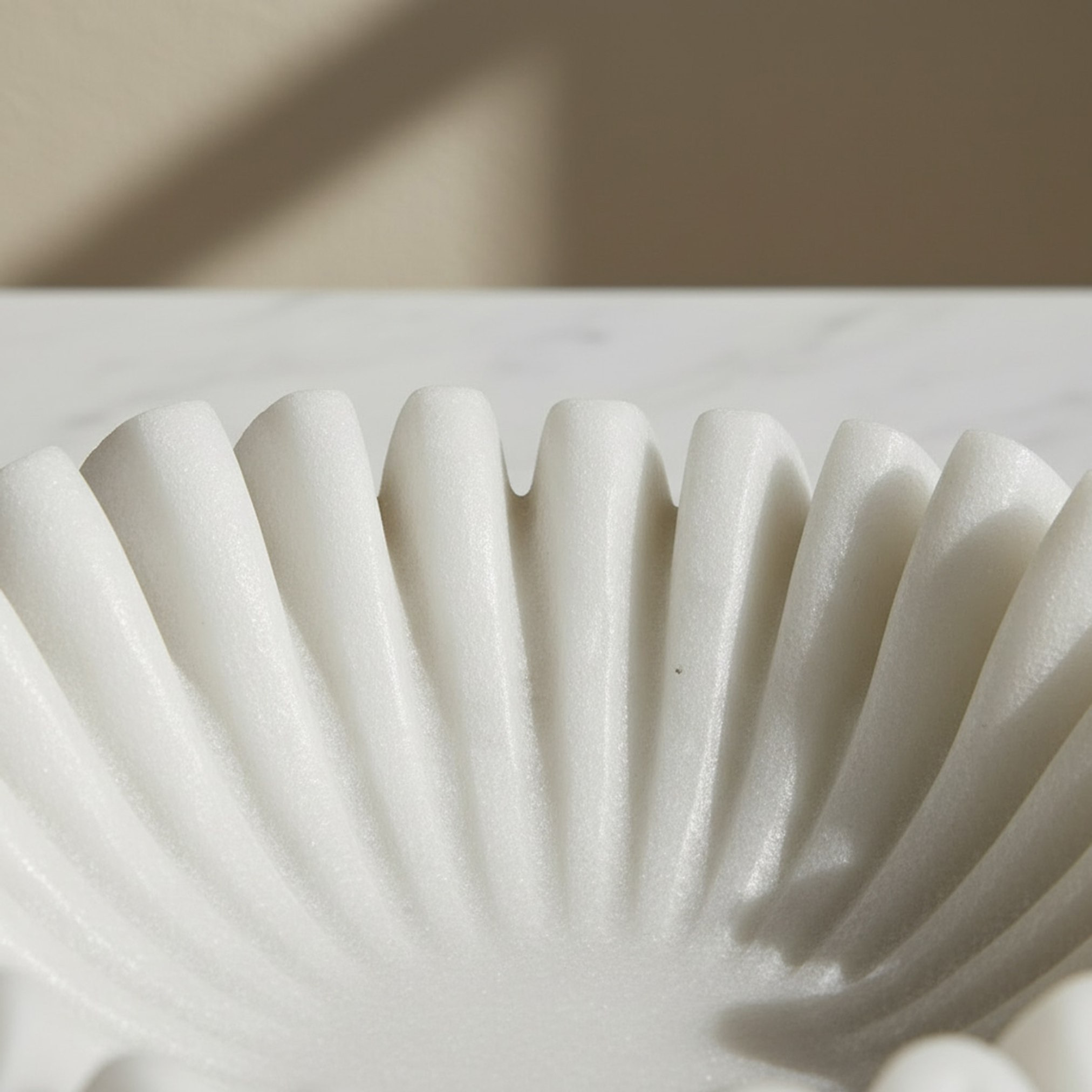 Monochrome Clifford Ora Luxe Marble Decorative Tray - 24.3x24.3x6.8 cm-hbxhomeware-hbxdecorandfurnishings-image-2