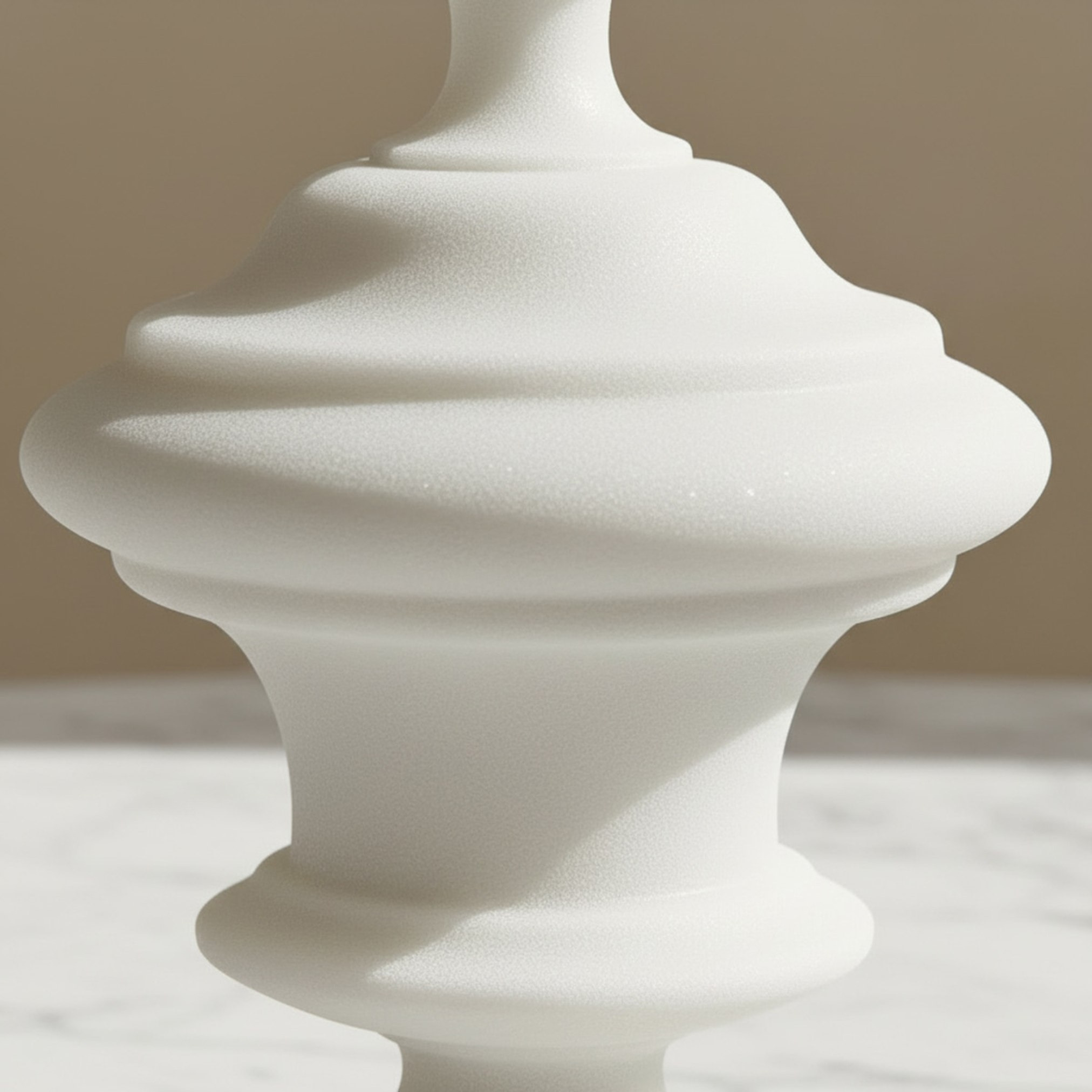 Monochrome Clifford Ora Luxe Marble Decorative Accent - 17.3x17.3x40.5 cm-hbxhomeware-homedecor-figurinesandornaments-image-3