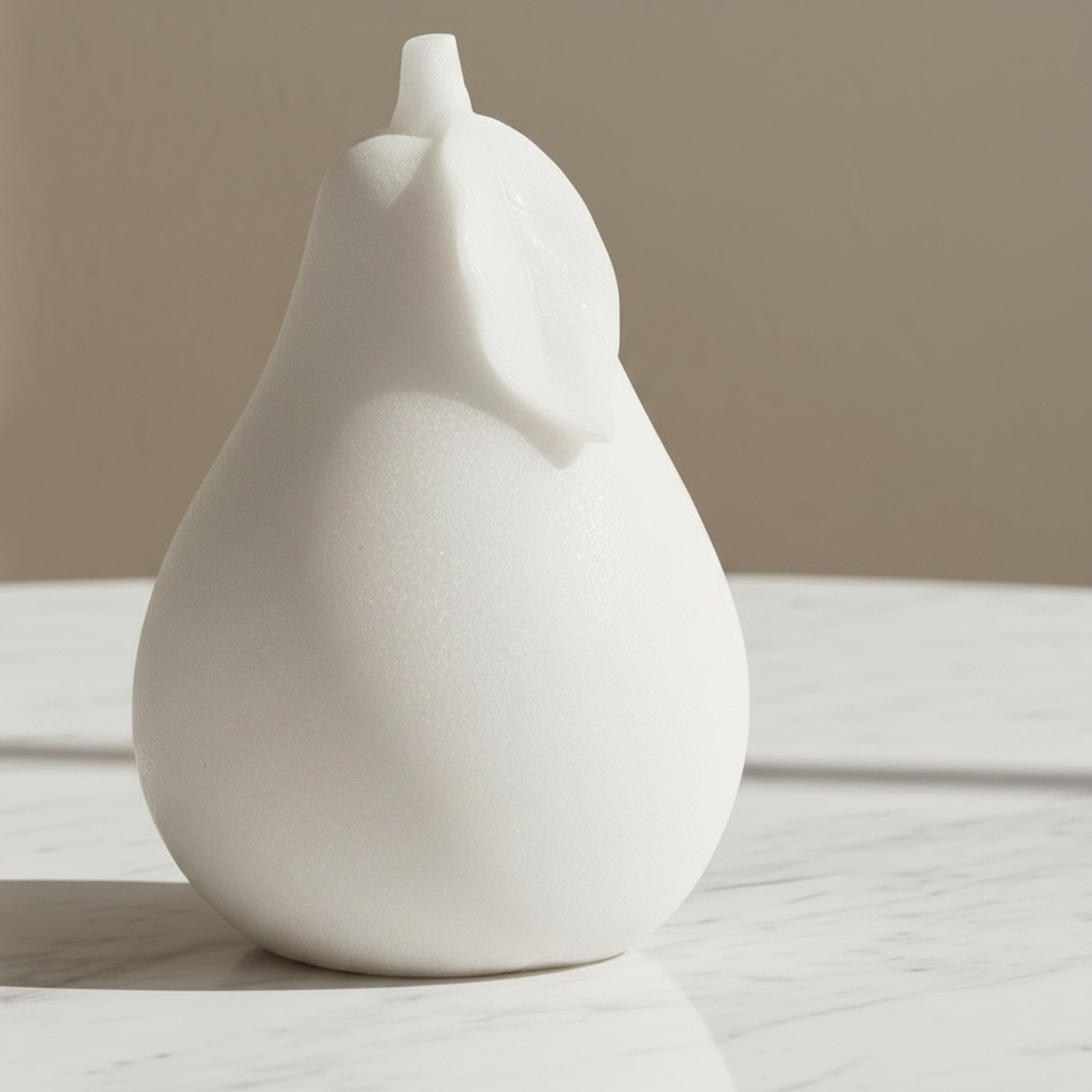 Monochrome Clifford Ora Luxe Marble Decorative Pear Accent - 13x13x19.5 cm-hbxhomeware-homedecor-figurinesandornaments-image-2